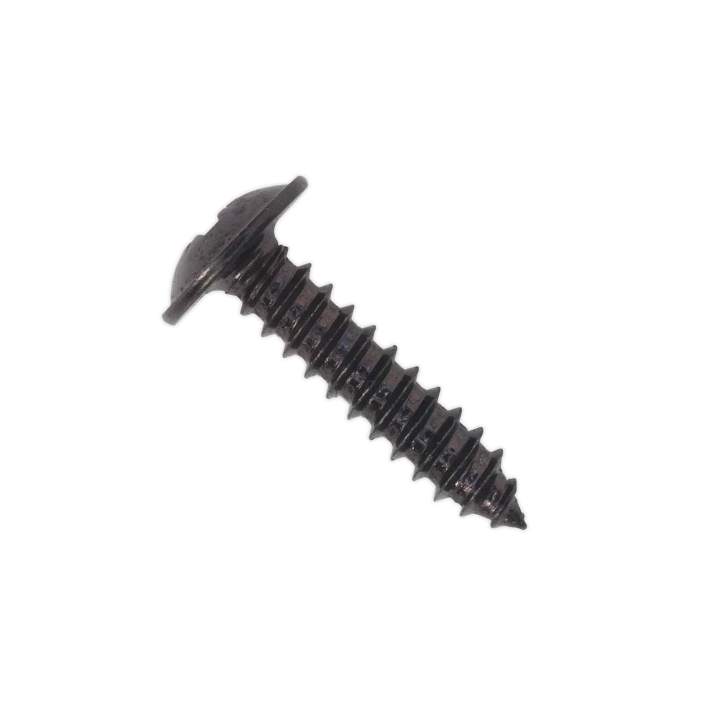Sealey Self Tapping Screw 4.2 x 19mm Flanged Head Black Pozi Pack of 100