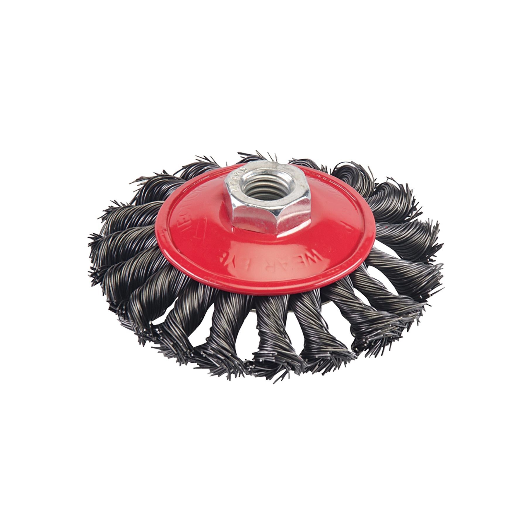 Rotary Steel Wire Twist Knot Angle Grinder 100mm