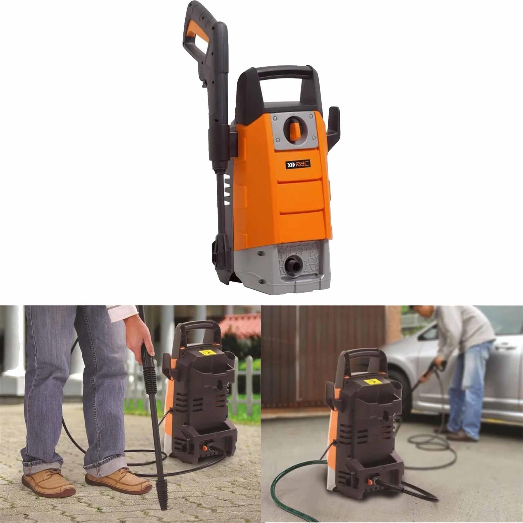 1400W Pressure Washer 100 Bar Pressure Water Jet Home, Car And Patio Cleaner