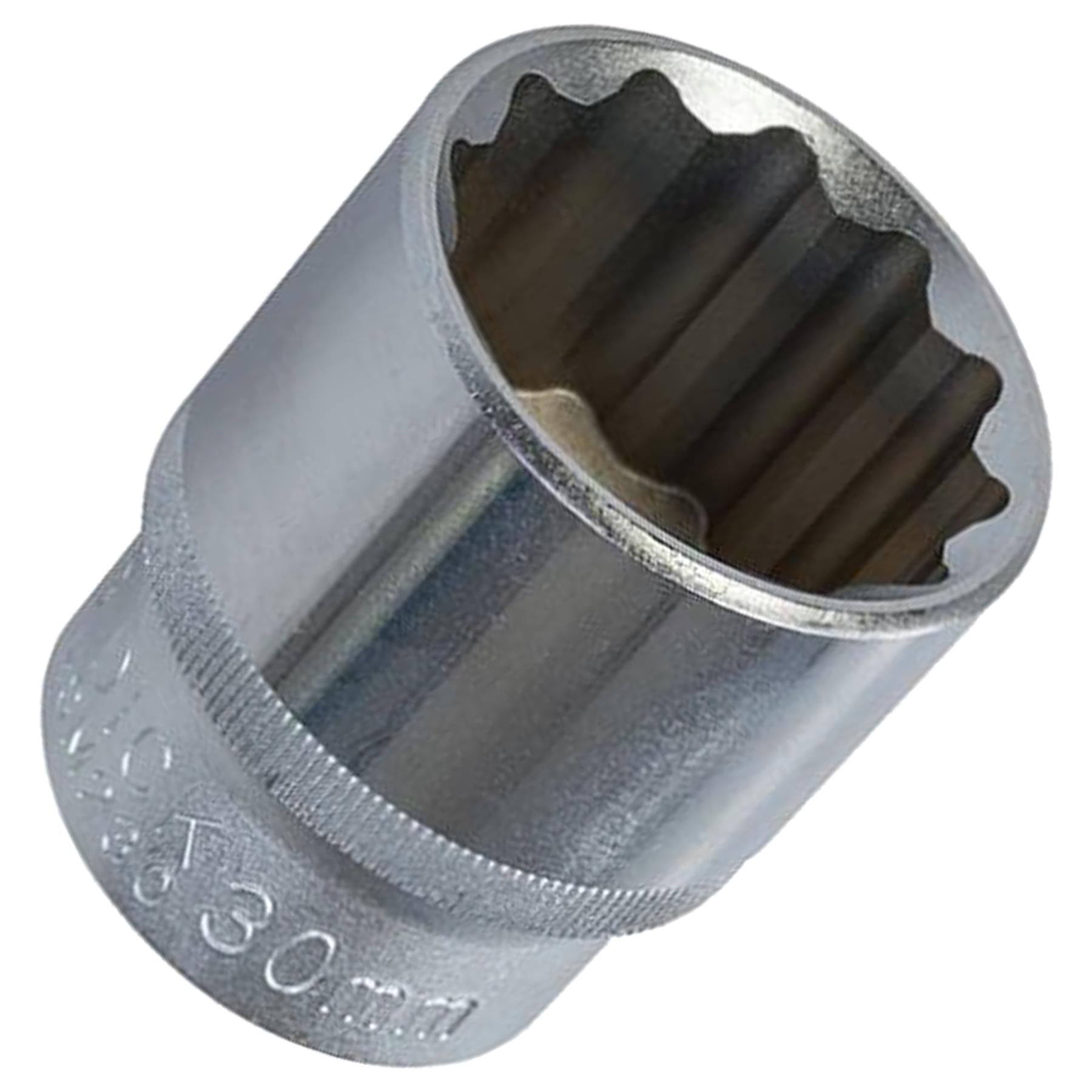 King Dick Socket 1/2" SD 12pt Metric 30mm