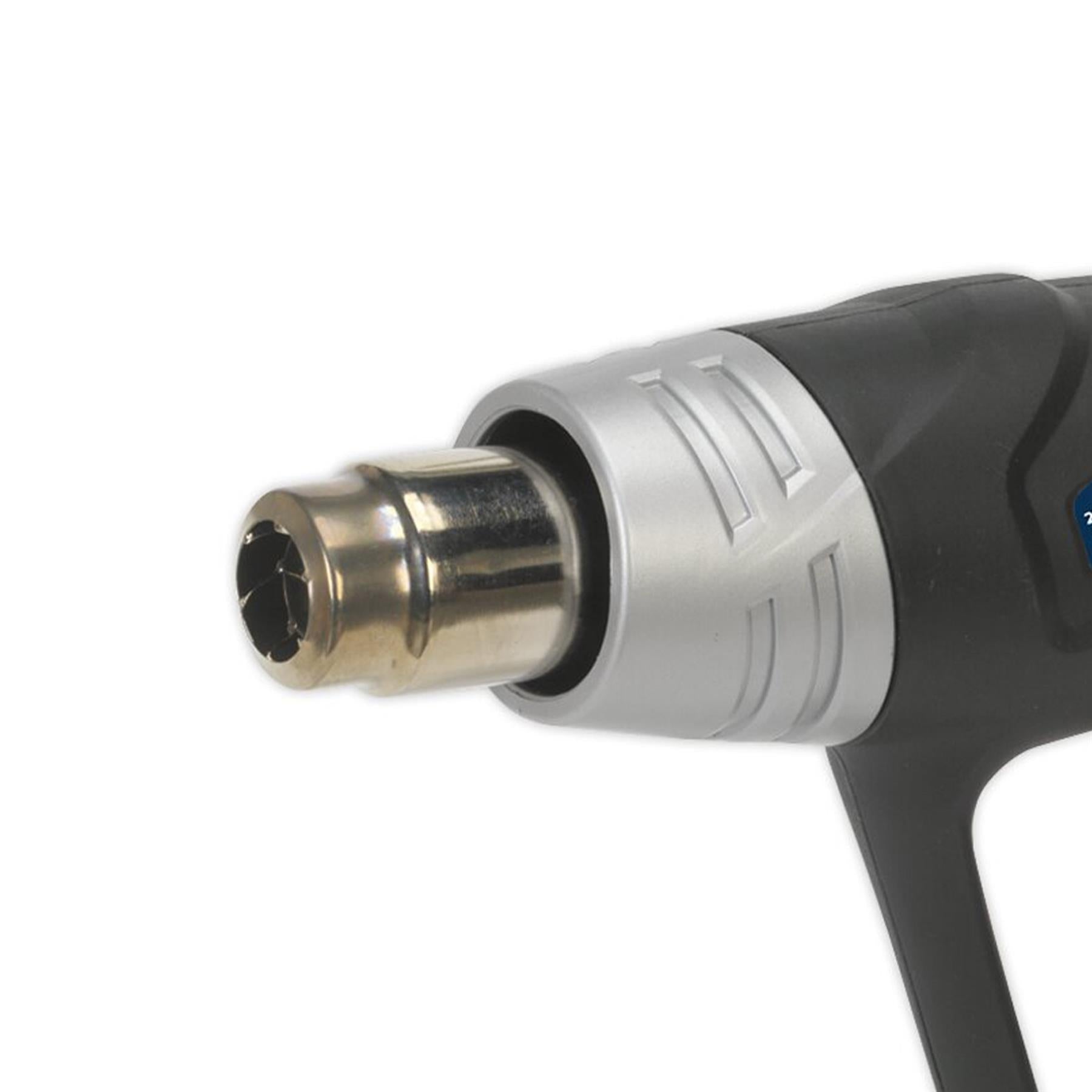 Sealey Deluxe Hot Air Gun Kit with LED Display 2000W 80-600�C