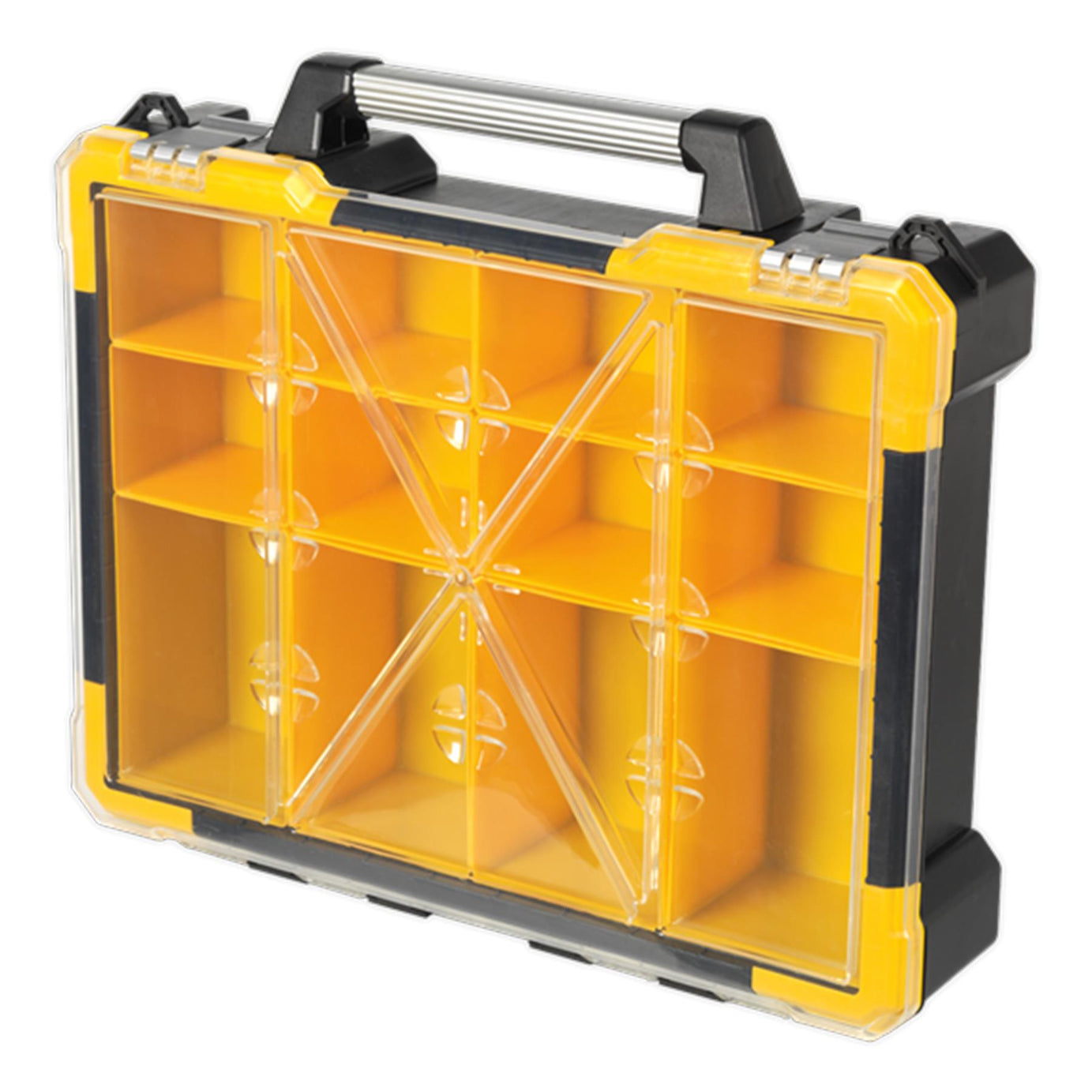Sealey Parts Storage Case with 12 Removable Compartments