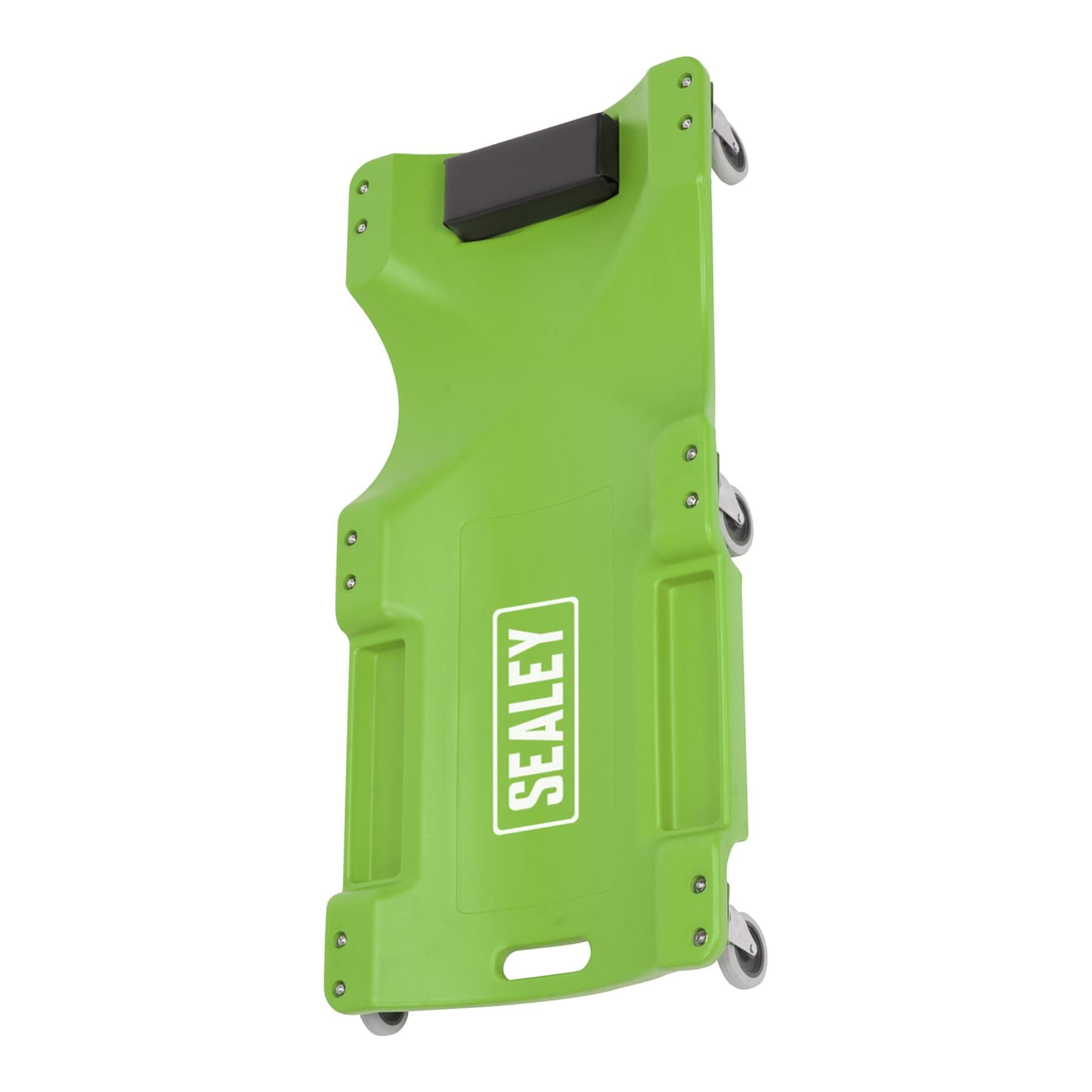 Sealey Composite Creeper with 6 Wheels - Hi-Vis