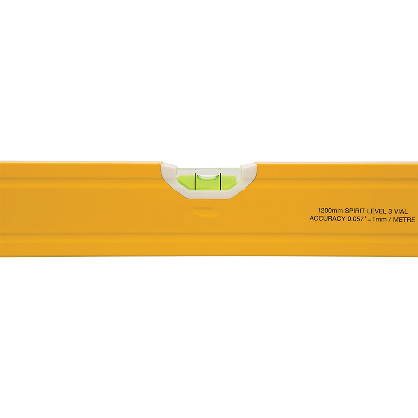 Spirit Level 1200mm Measure Angles DIY ribbed sides for strength & accuracy