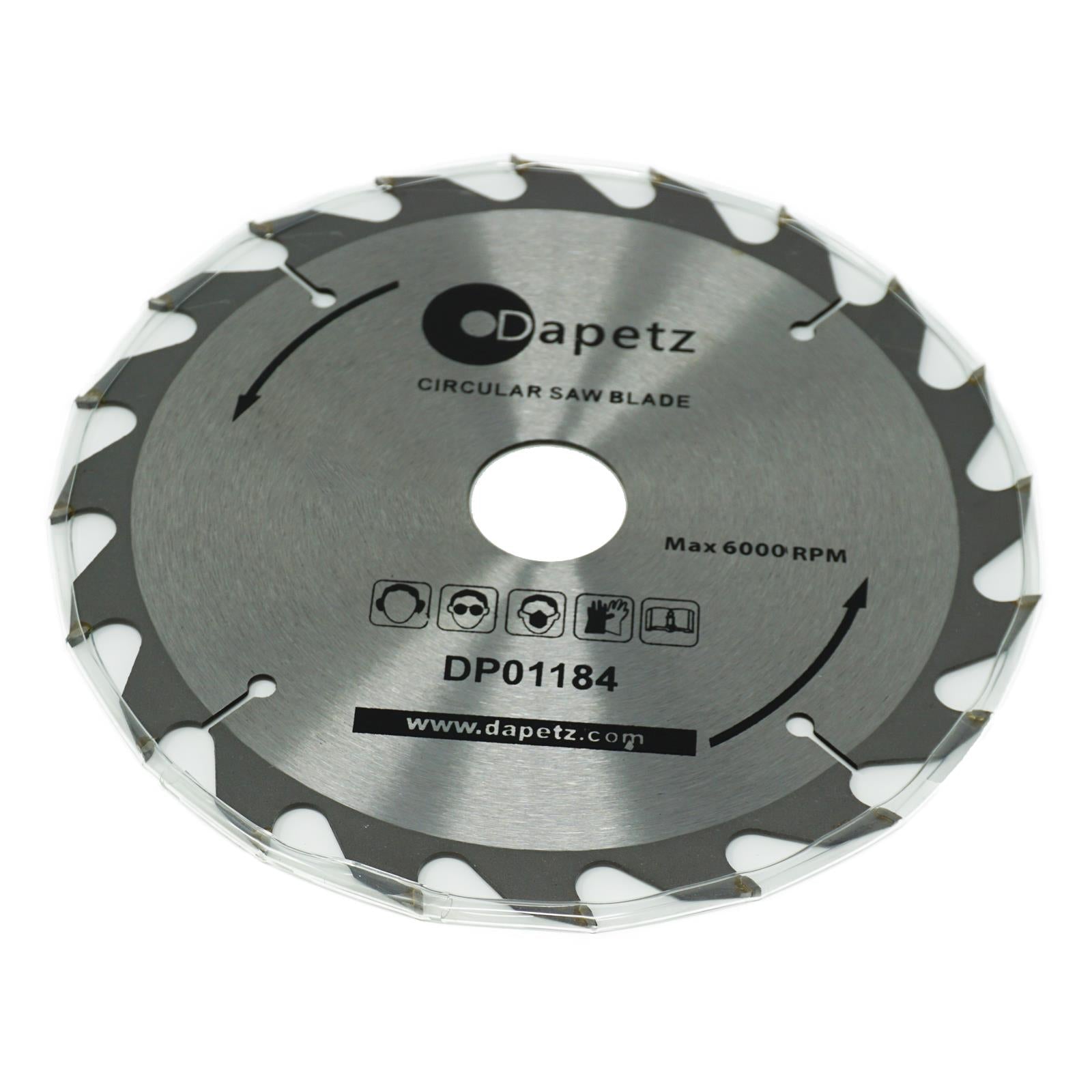 3 Piece TCT Circular Saw Blade Set 235 x 30 - 25, 16mm Rings