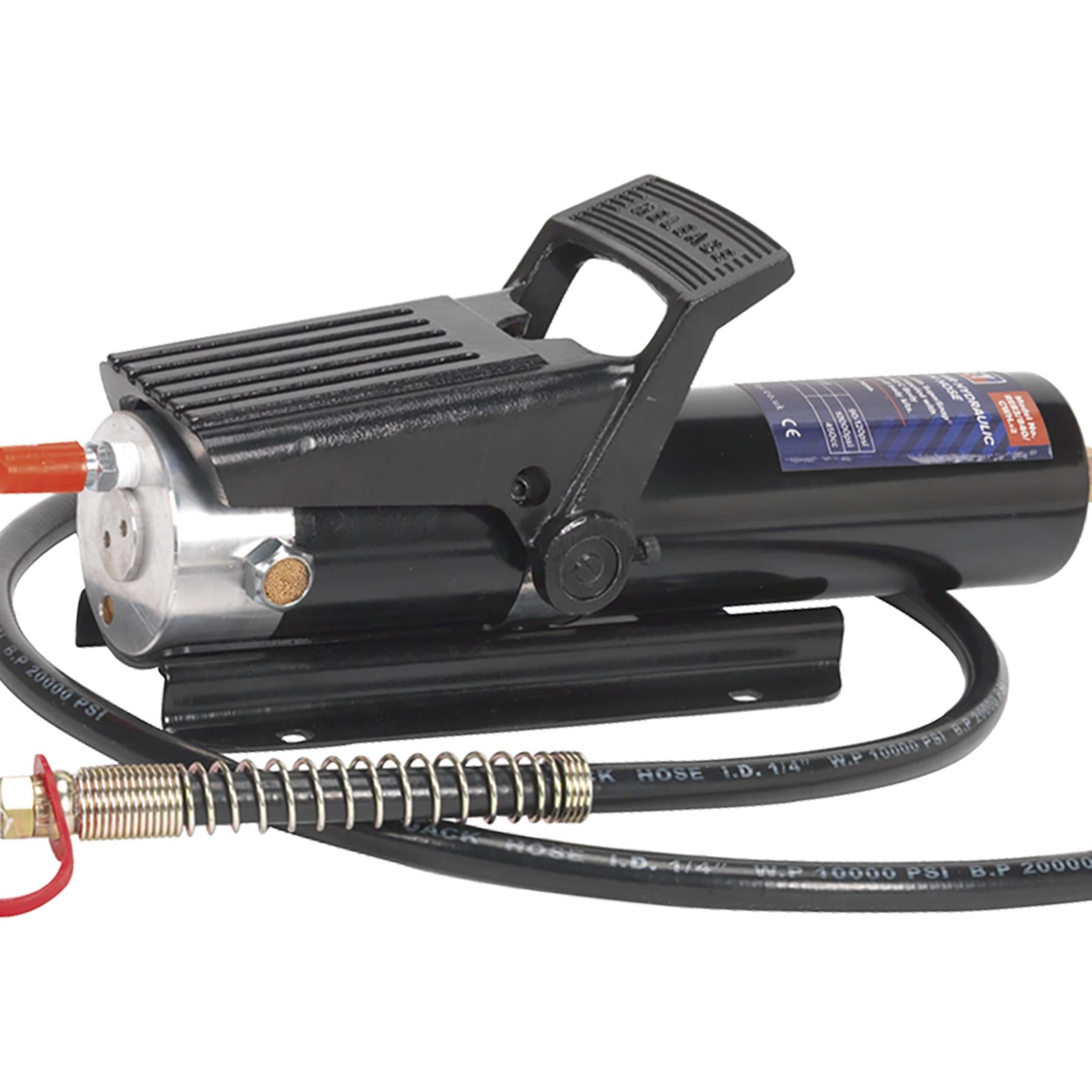 Sealey Air Hydraulic Pump 10tonne with Hose - RE83/840/CWH