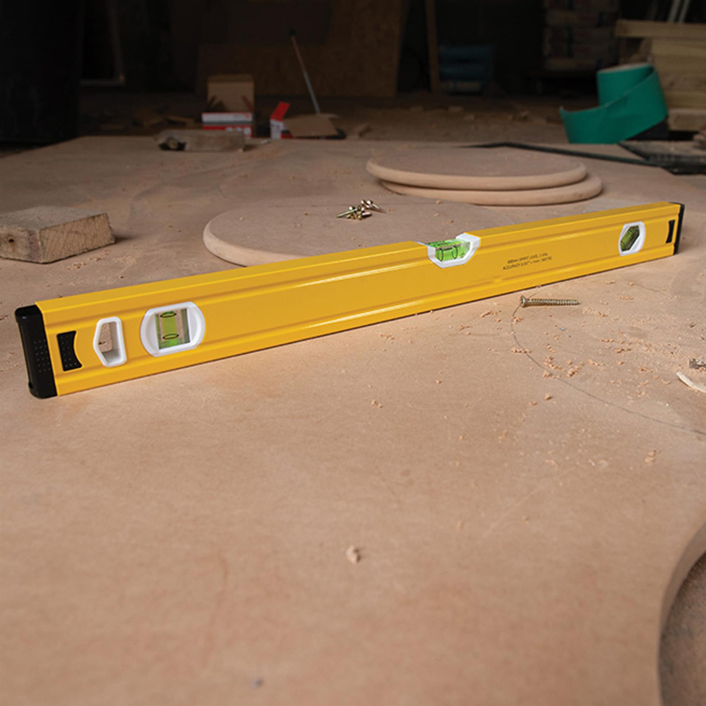 Spirit Level 600mm Measure Angles DIY ribbed sides for strength & accuracy