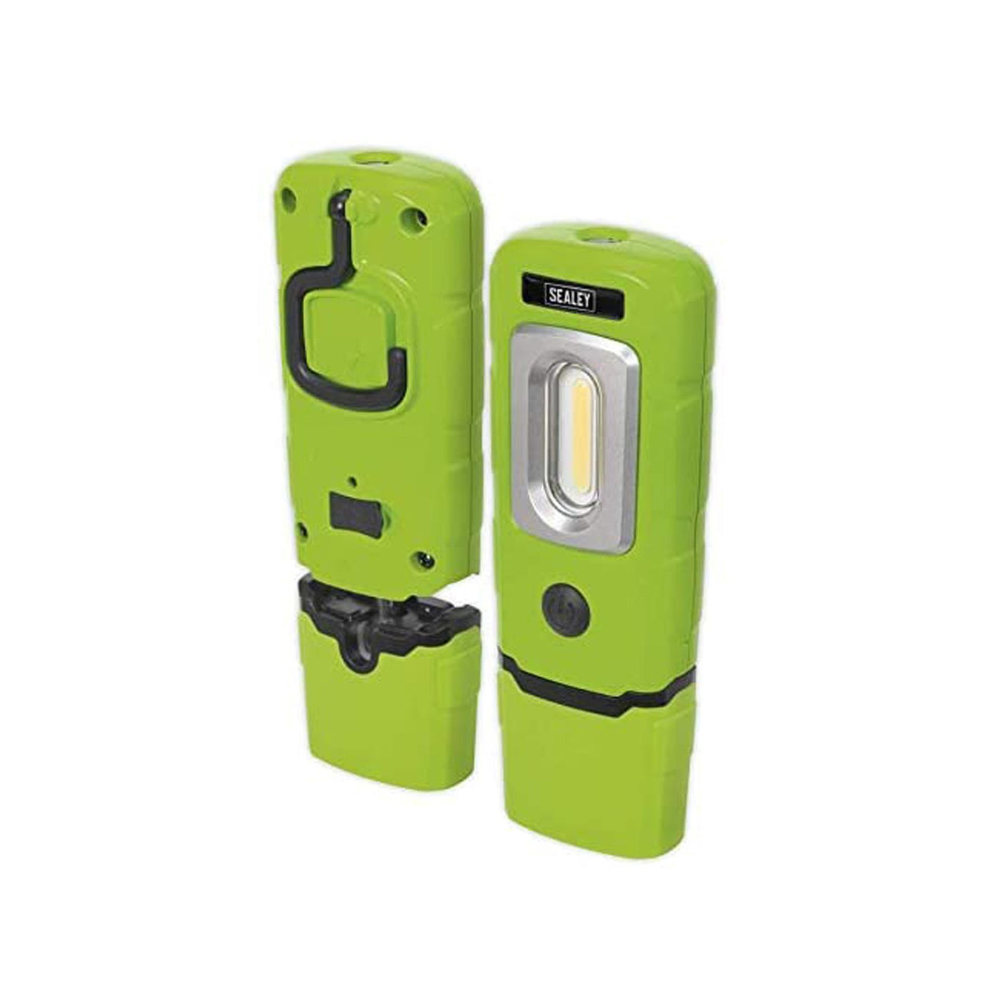 Sealey R/Charge 360 Insp Light 3W COB & 1W SMD LED Green Li-Poly