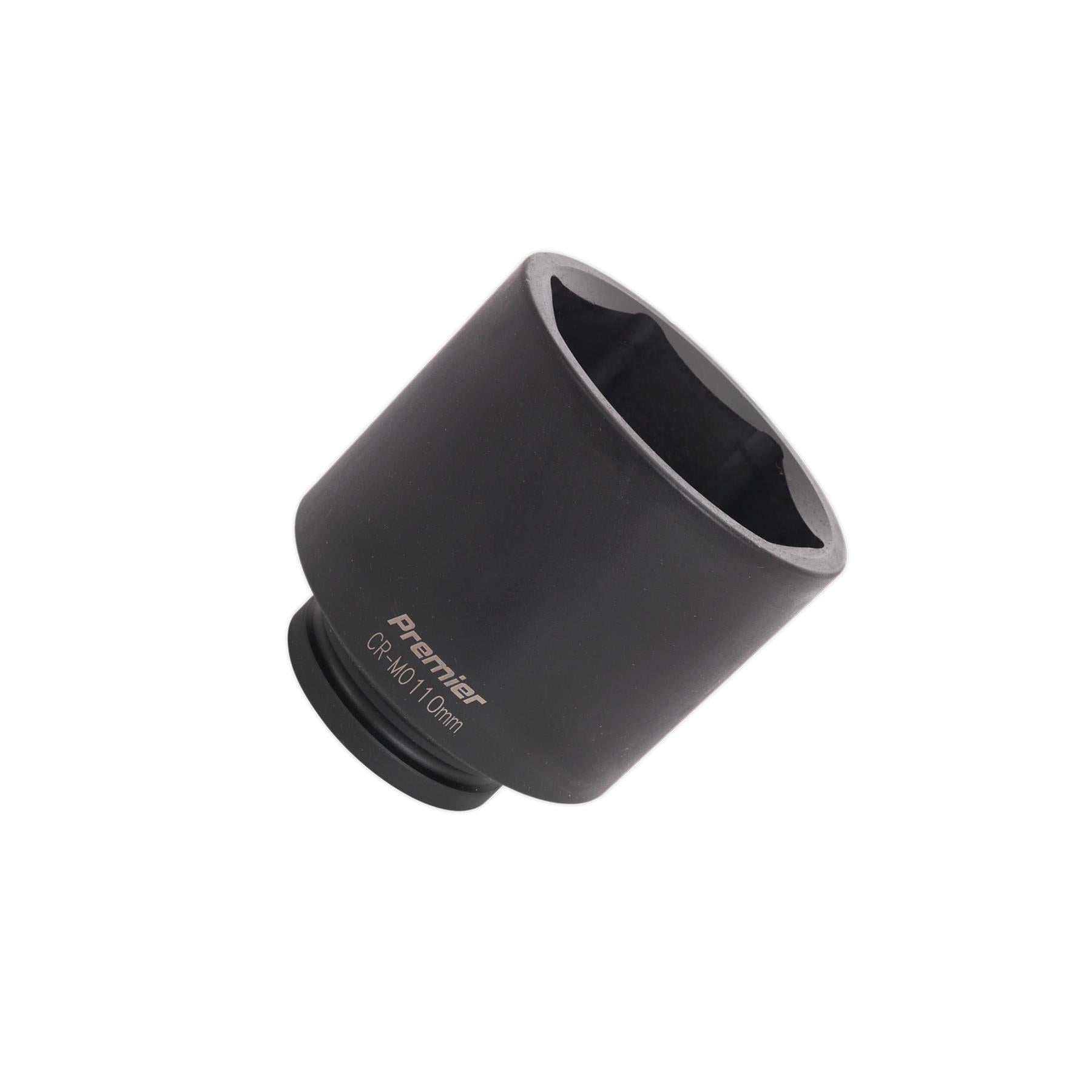 Sealey Impact Socket 110mm Deep 1"Sq Drive Chrome Molybdenum Lifetime Guarantee