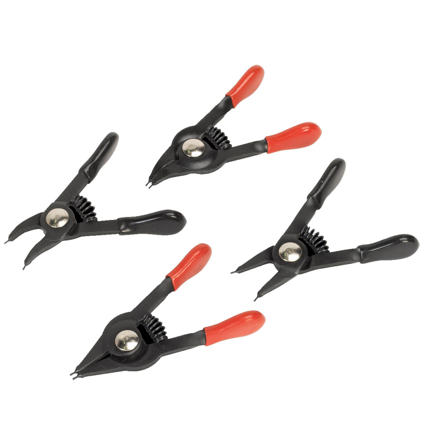 Sealey Mini Circlip Pliers Set 4pc