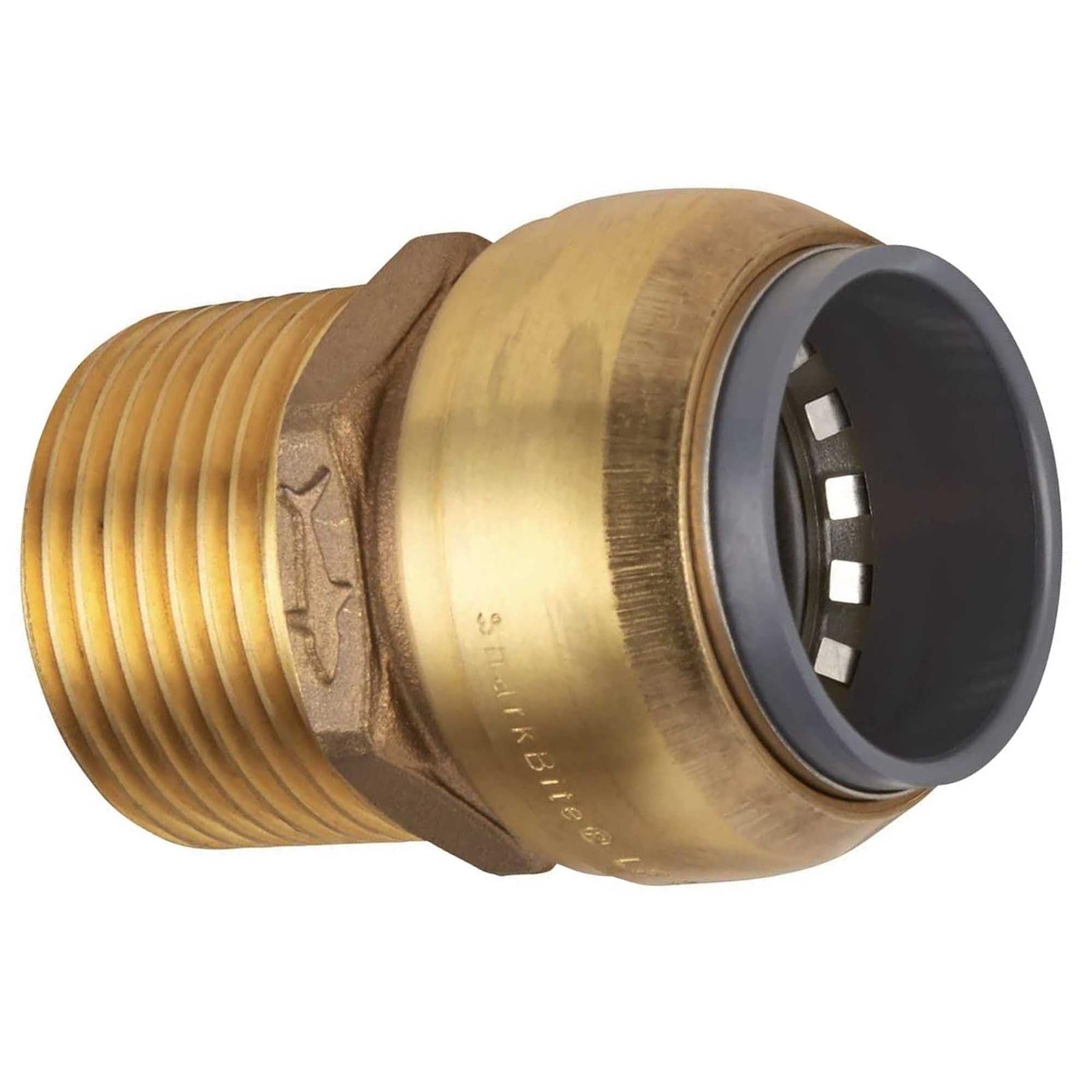 Sealey Straight Adaptor 15mm x 1/2"BSPT Brass
