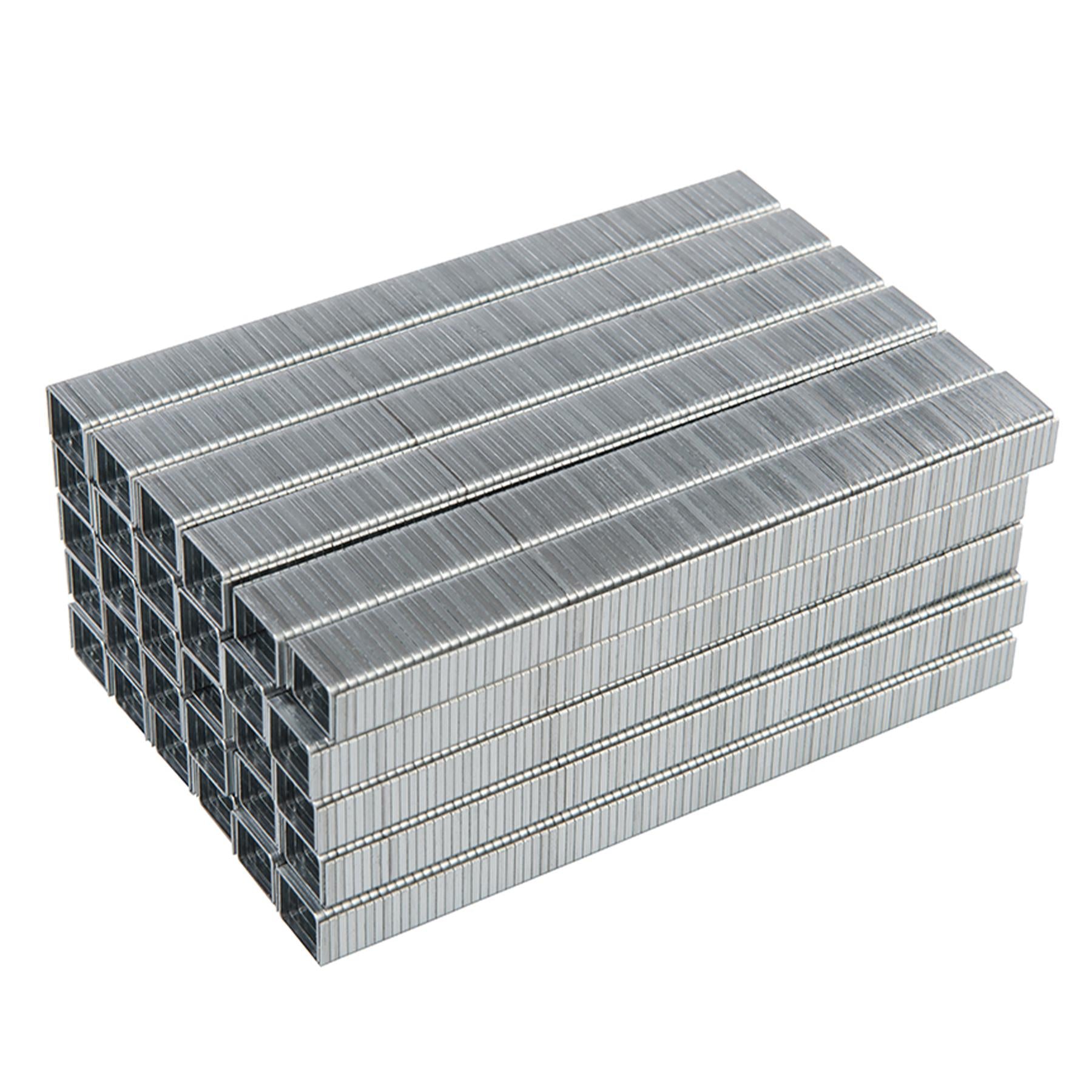 Heavy Duty Staples Galvanized Type 140 For Staple Guns 5000Pk 10.55X8 X 1.26mm