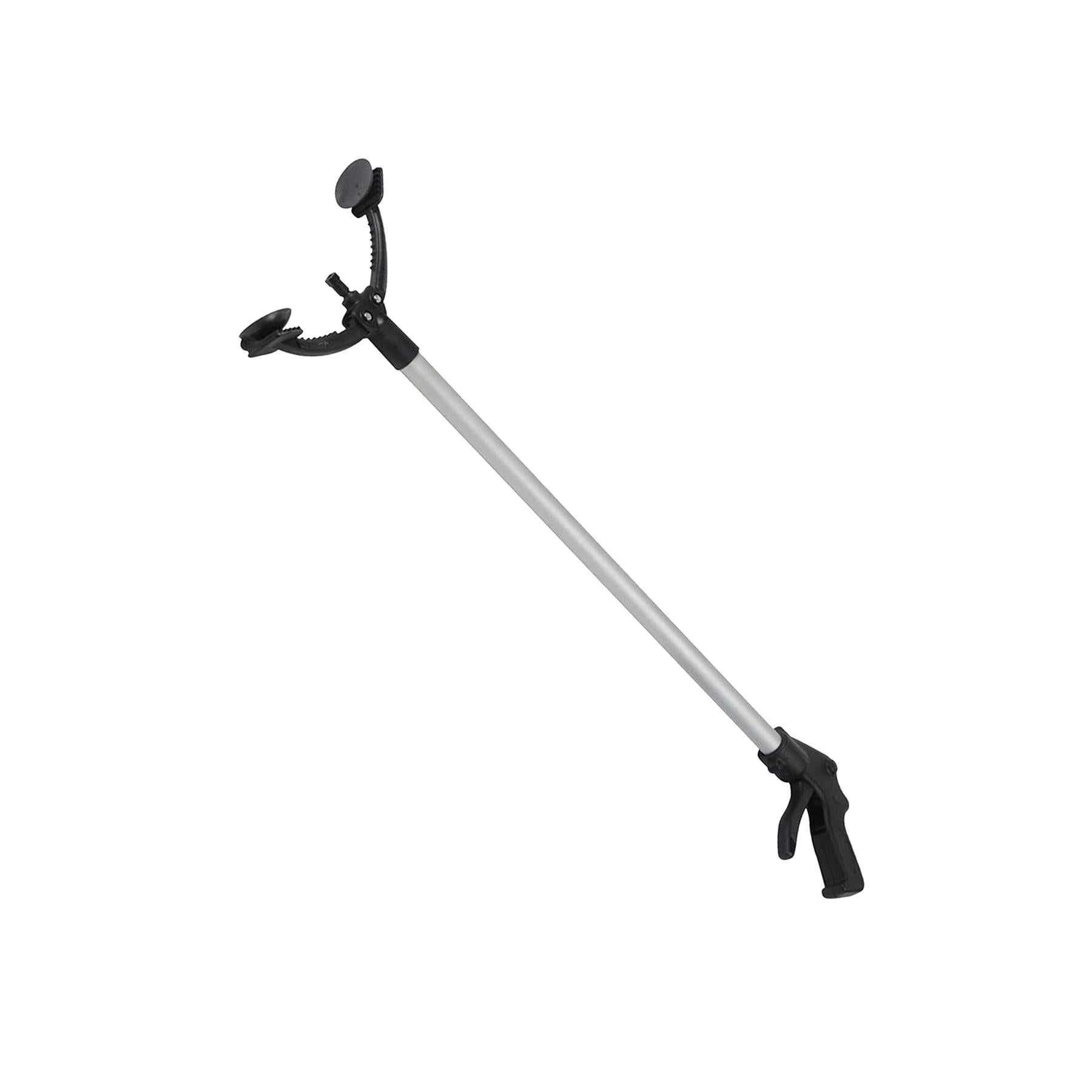 Expert Litter Picker 870mm Rubber-Tipped Gripping Claw Anti-Rust Aluminium