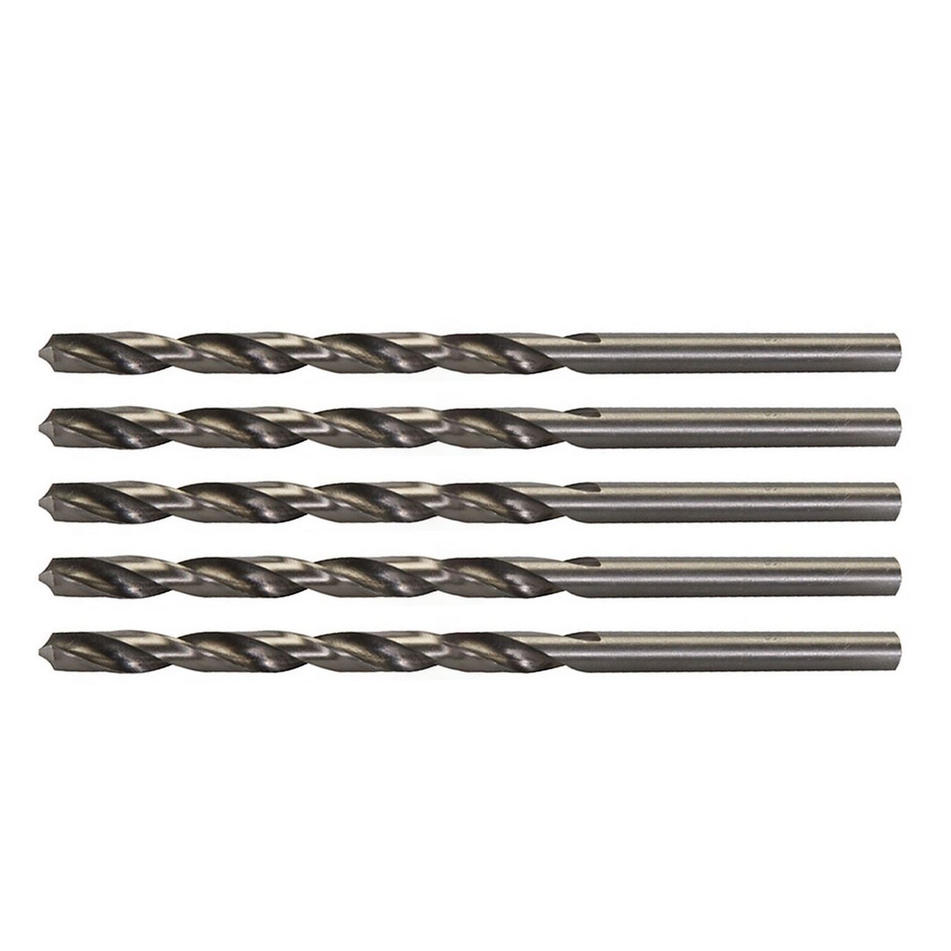 Qaulity 5Pk Metric HSS-R Long Series Bits 8.0mm X 165mm Hand Tool Drills