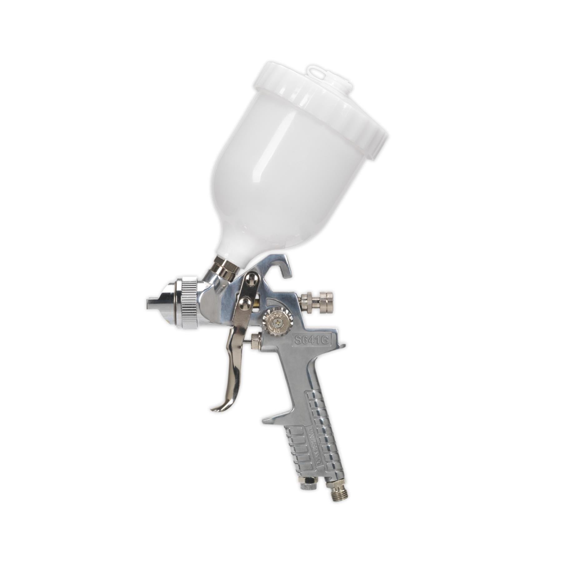 Sealey Spray Gun Gravity Feed 1.4mm Set-Up