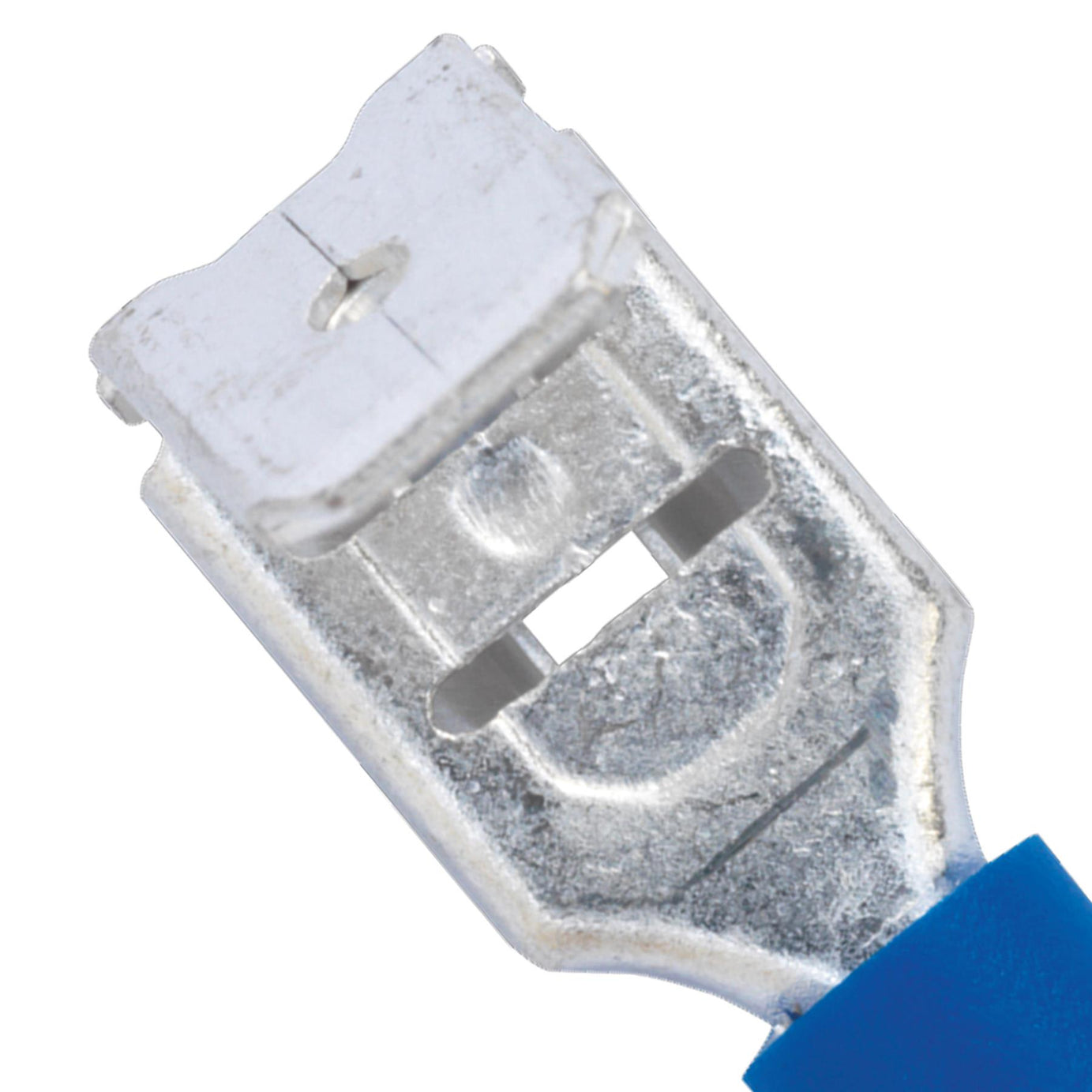 Sealey Piggy-Back Terminal 6.3mm Blue Pack of 100