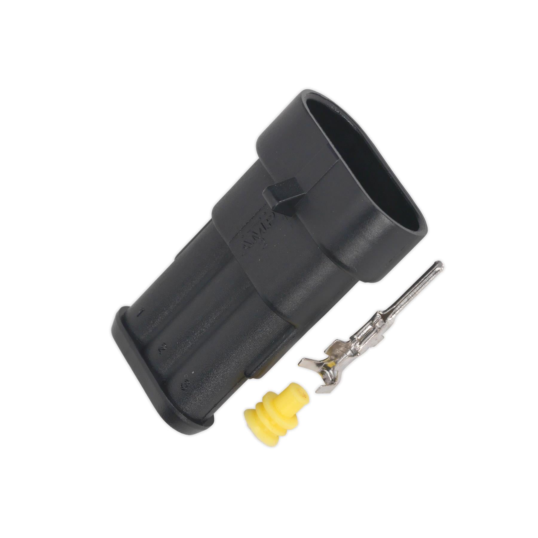Sealey Superseal Male Connector 3-Way Pack of 5