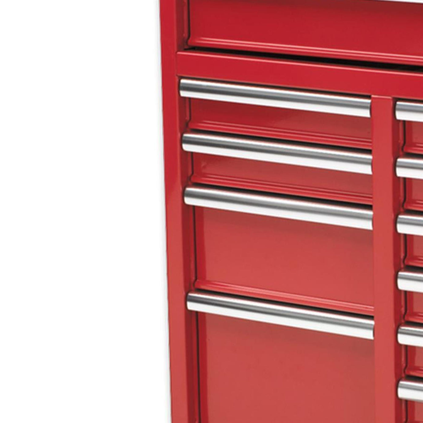 Sealey Rollcab 12 Drawer with Ball Bearing Slides Heavy-Duty - Red