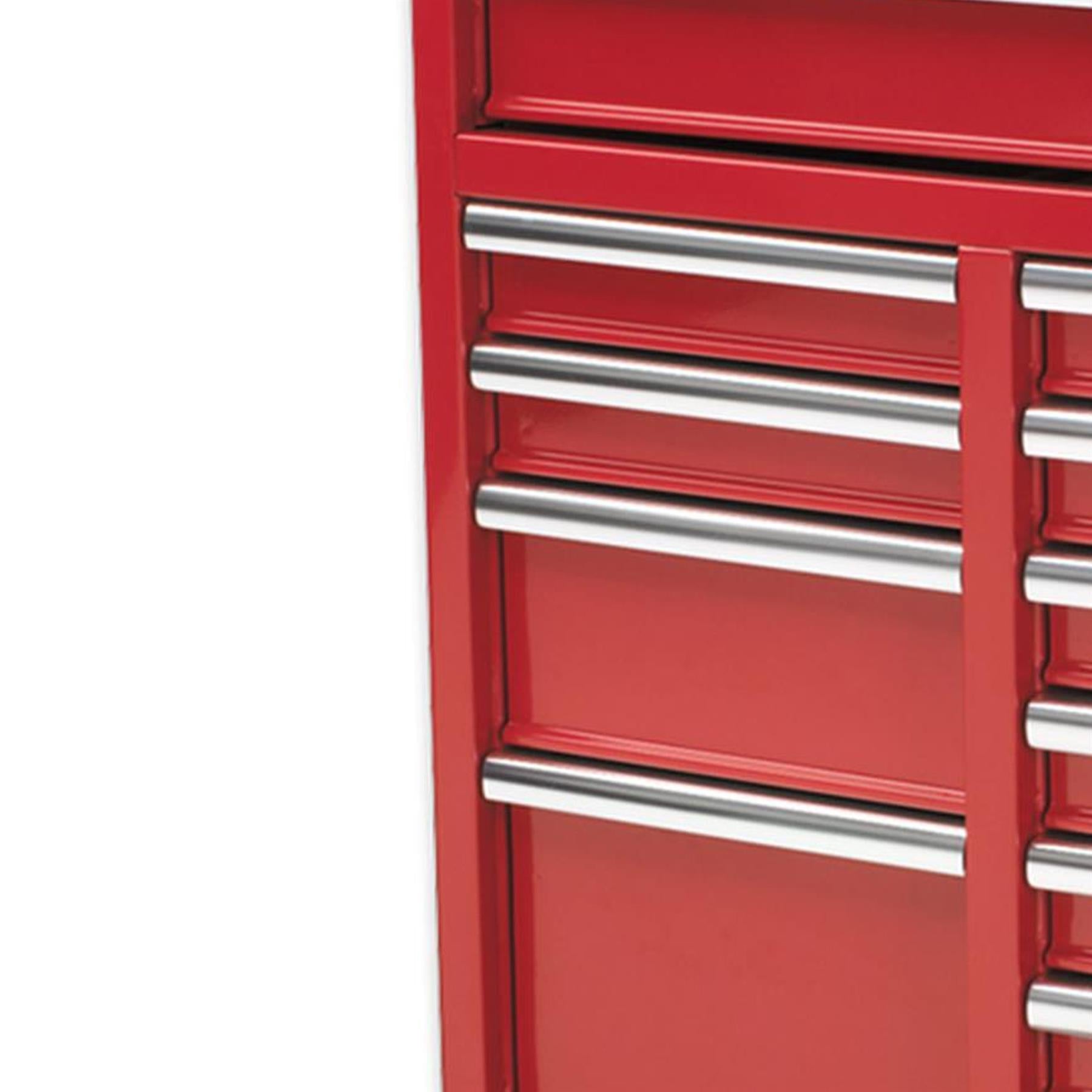 Sealey Rollcab 12 Drawer with Ball Bearing Slides Heavy-Duty - Red