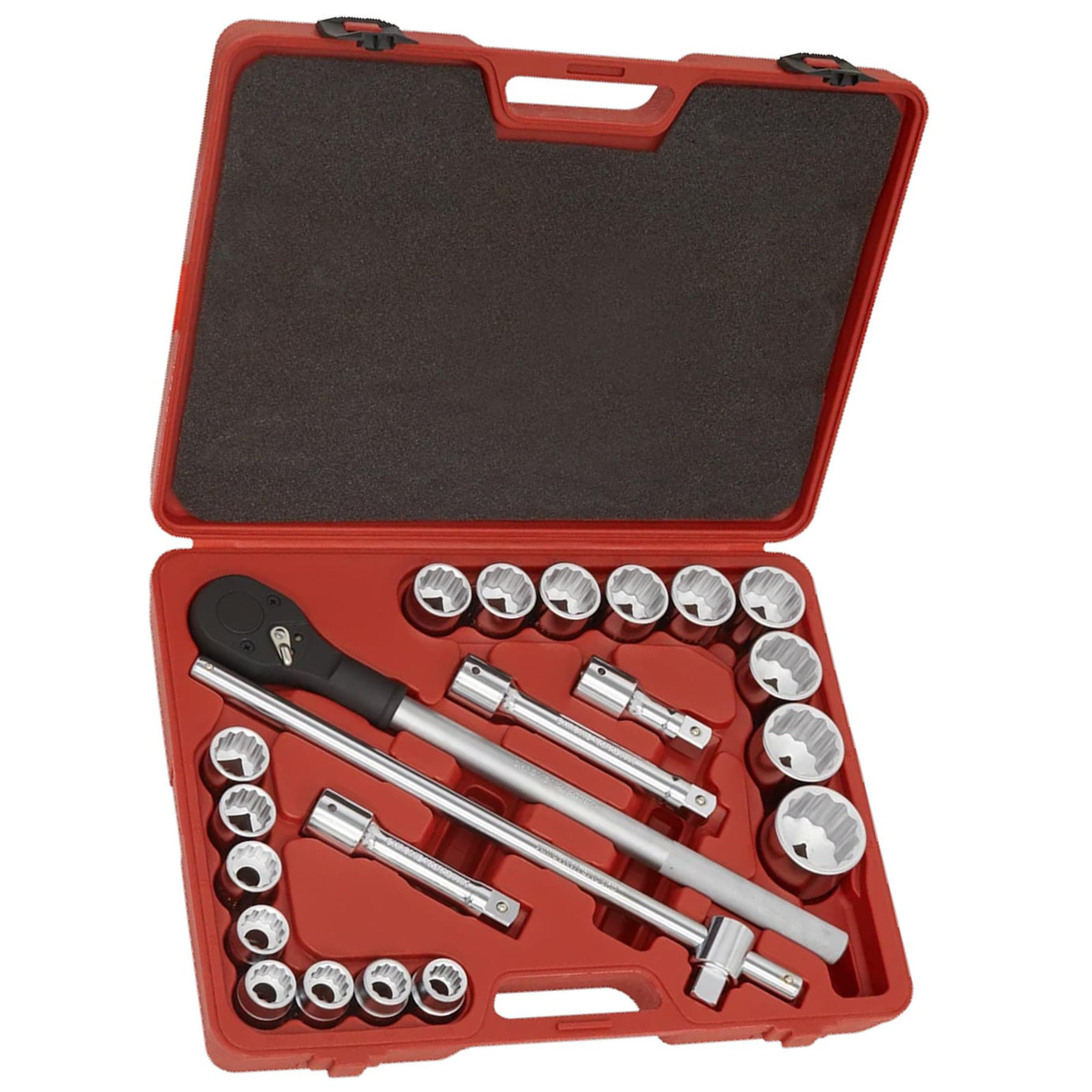 Sealey Socket Set 22pc 3/4"Sq Drive 12-point WallDrive Metric