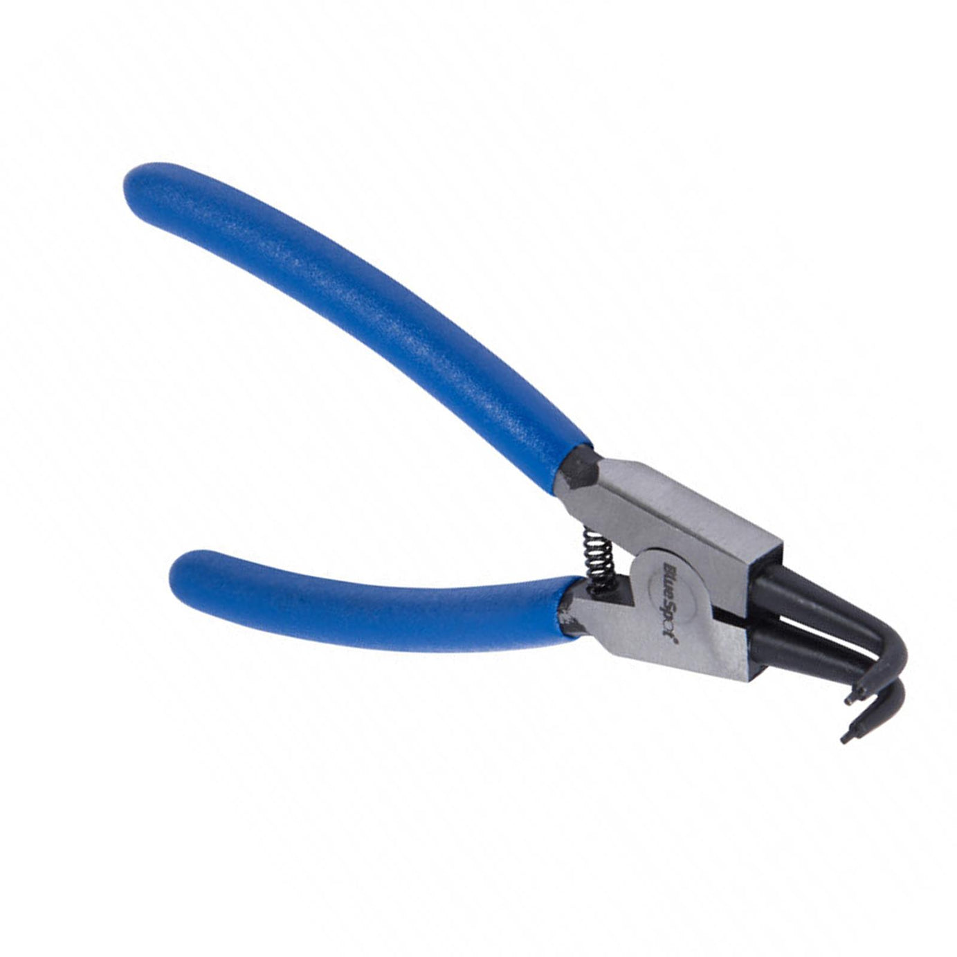 BlueSpot Circlip Plier External 90� Tip Bent Drop Forged 6" (150mm) Pliers Soft Grip Handle New