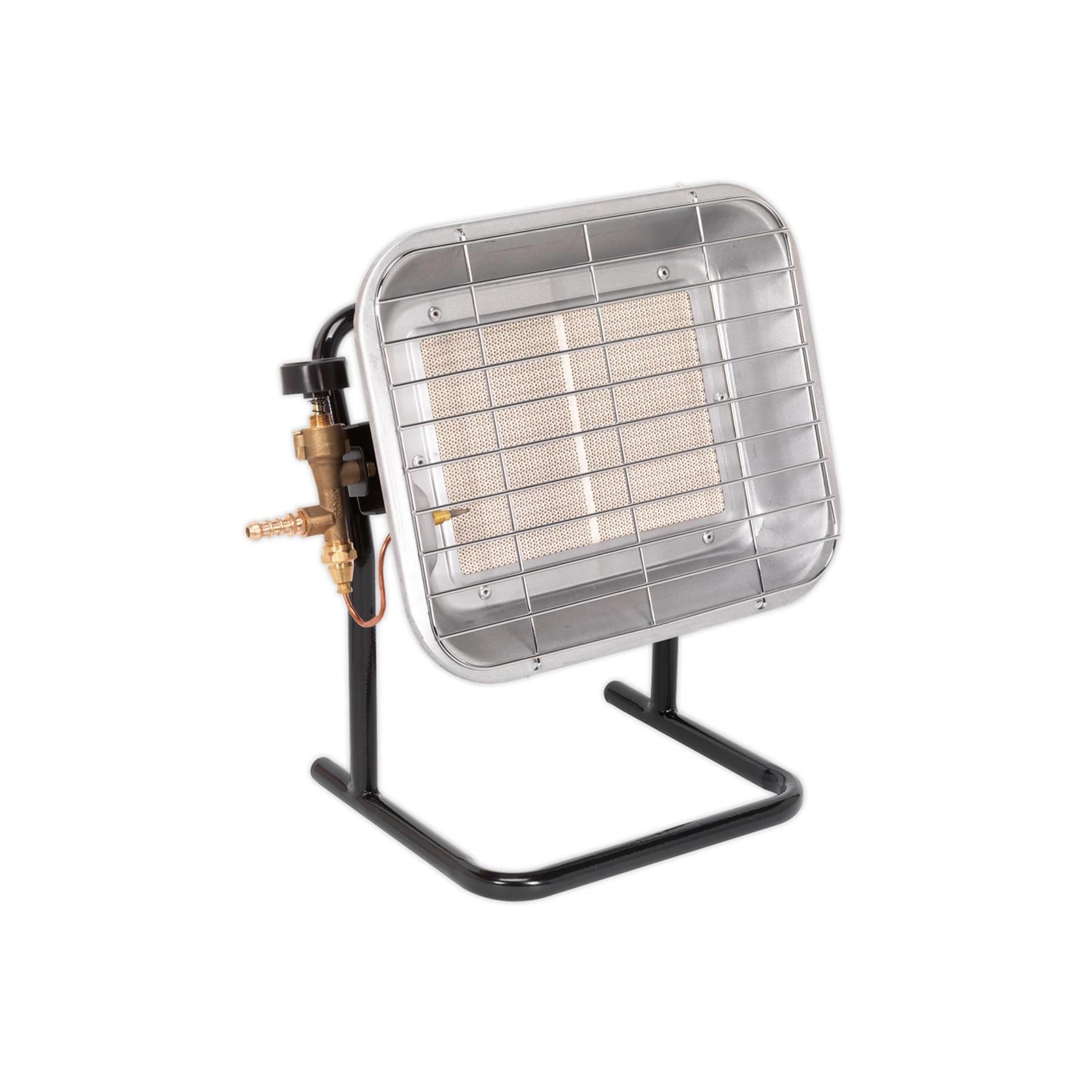 Sealey Space Warmer Propane Heater with Stand 10,250-15,354Btu/hr