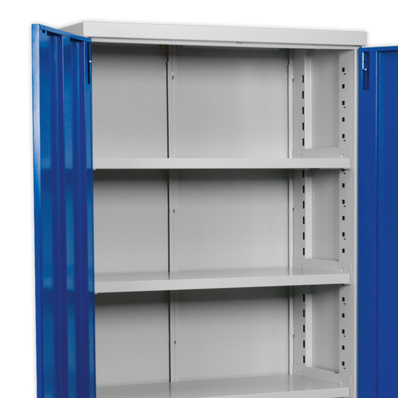 Sealey Industrial Cabinet 4 Shelf 1800mm  double door, freestanding