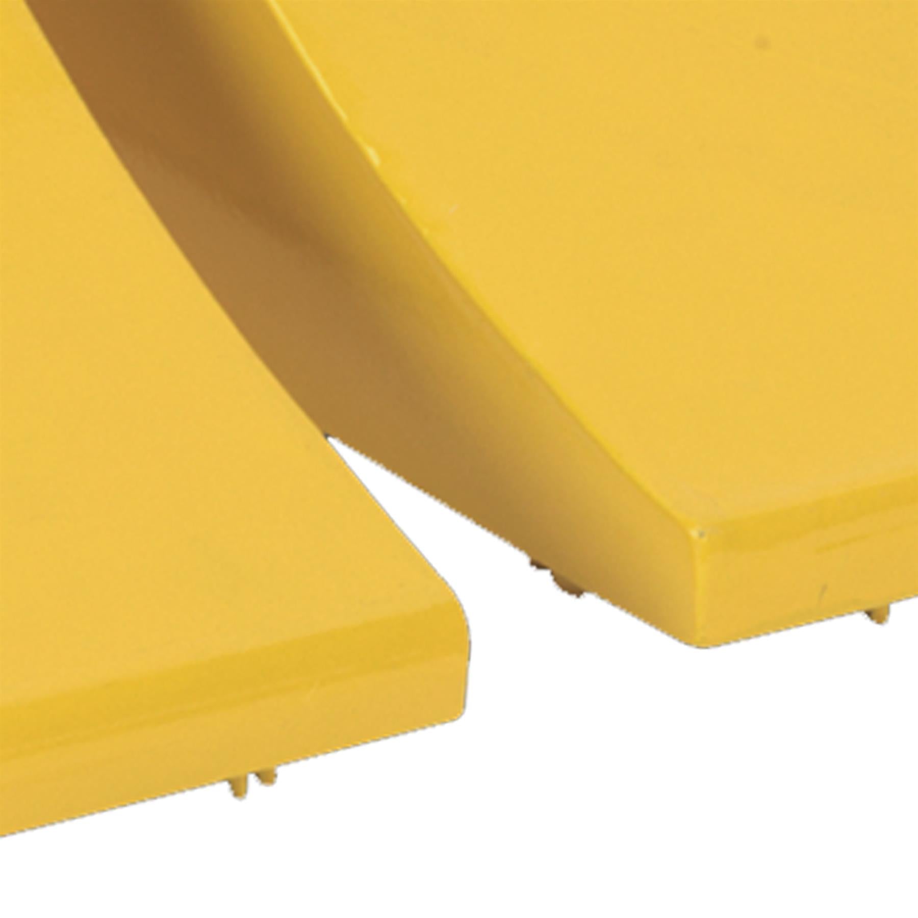 Sealey Heavy-Duty Steel Wheel Chocks 4kg - Pair