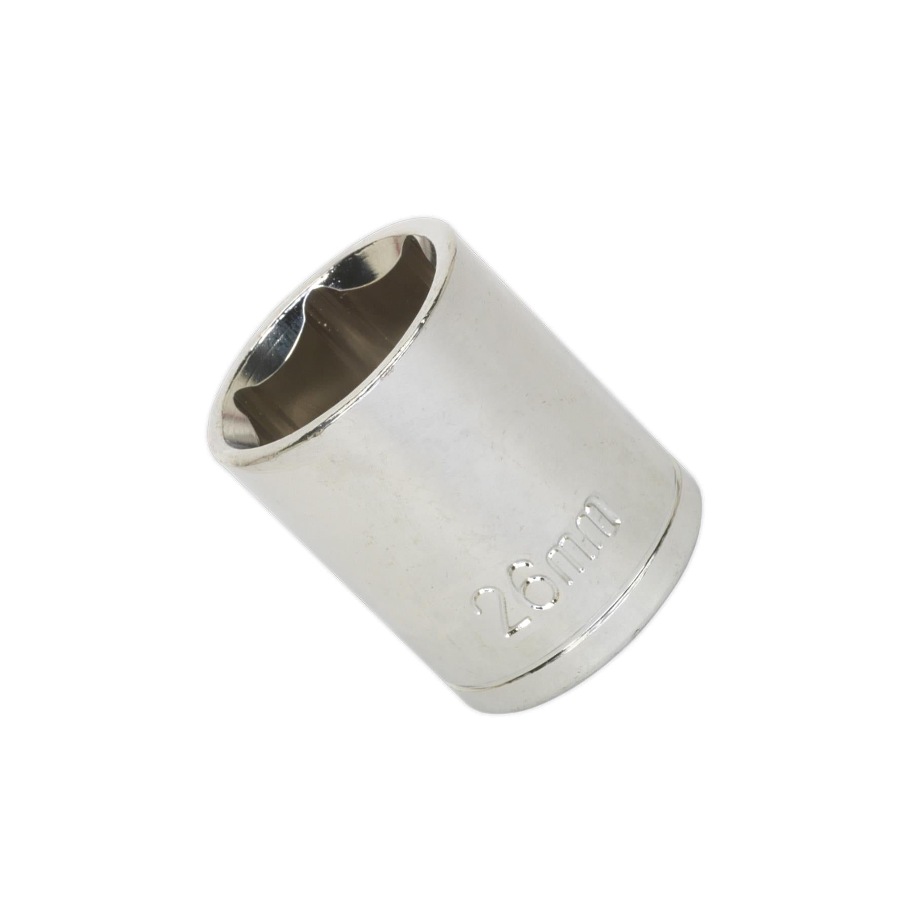 Sealey WallDrive Socket 26mm 1/2"Sq Drive