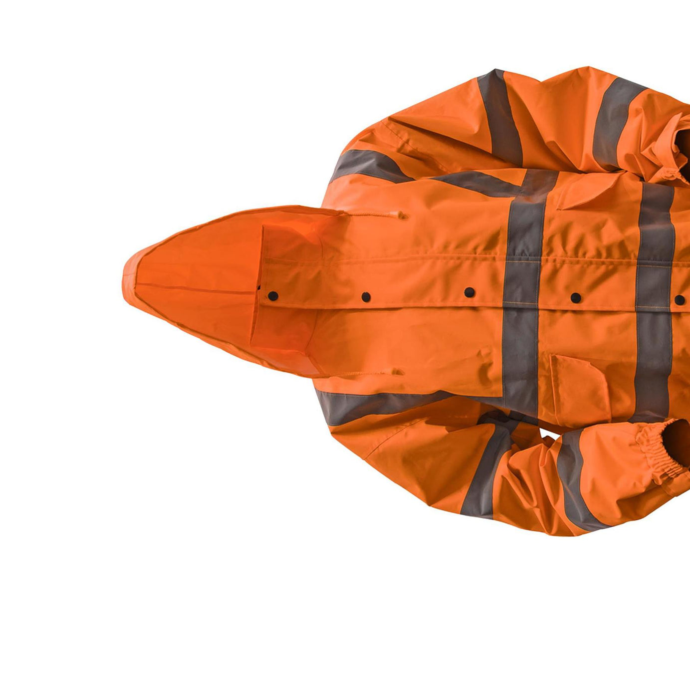 Sealey Hi-Vis Orange Jacket with Quilted Lining & Elastic Waist XXL