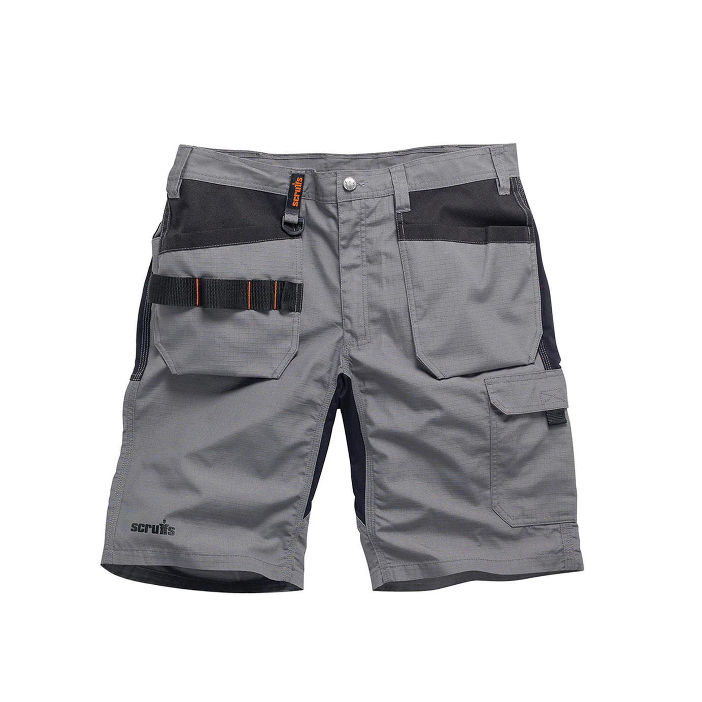 Scruffs Flex Holster Shorts Cargo Combat Pockets Hard Wearing Graphite 34 Waist