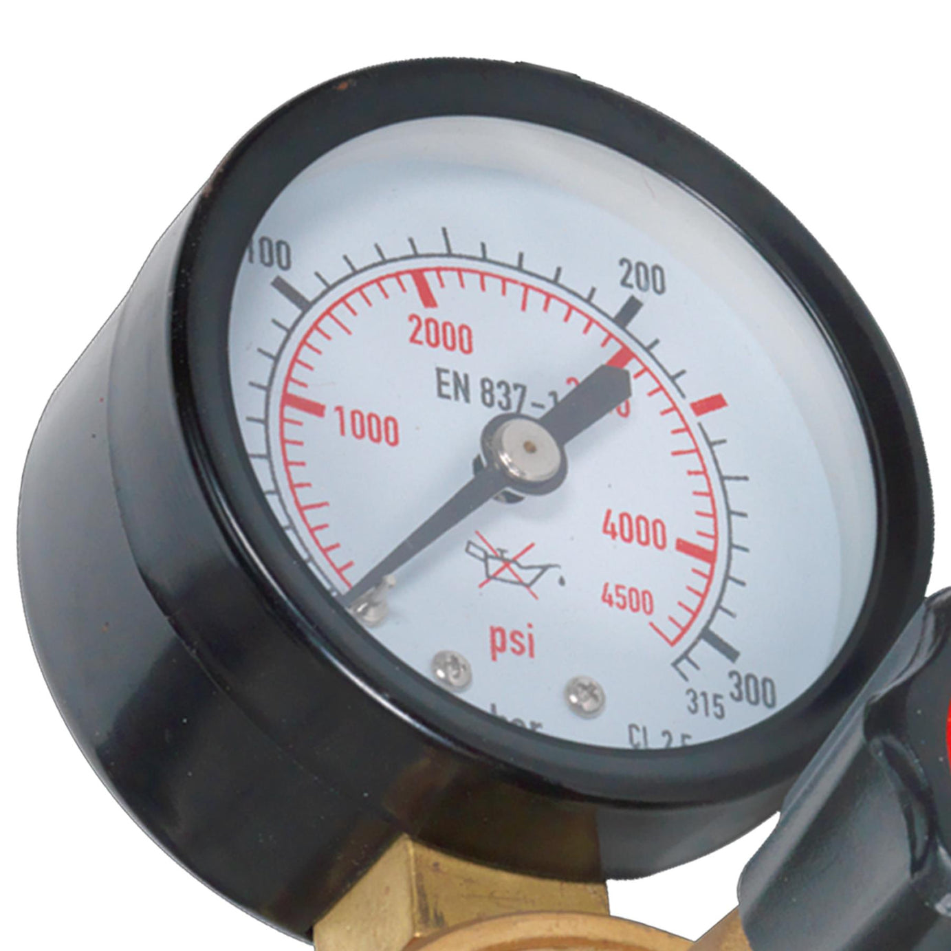 Sealey MIG Gas Regulator 1 Gauge Industrial