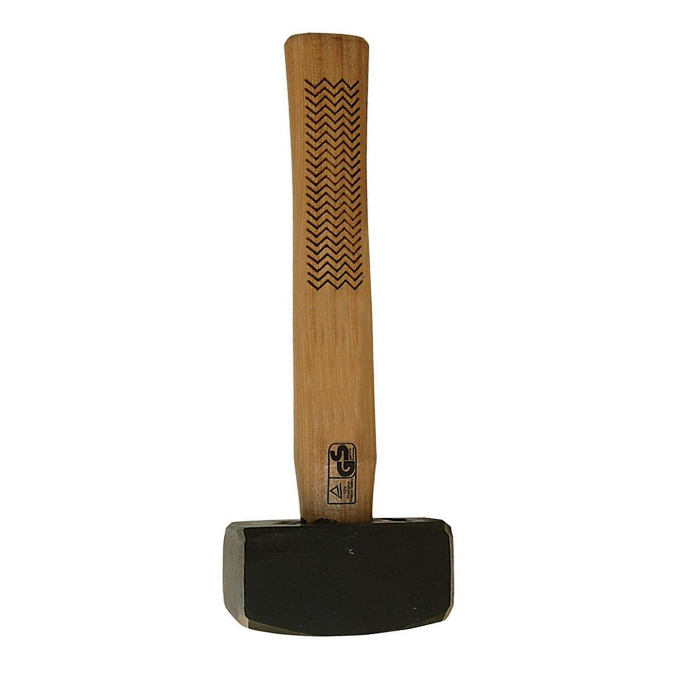 Hickory Lump Hammer 4Lb (1.81Kg) Steel Head Heavy Duty Demoliton Building