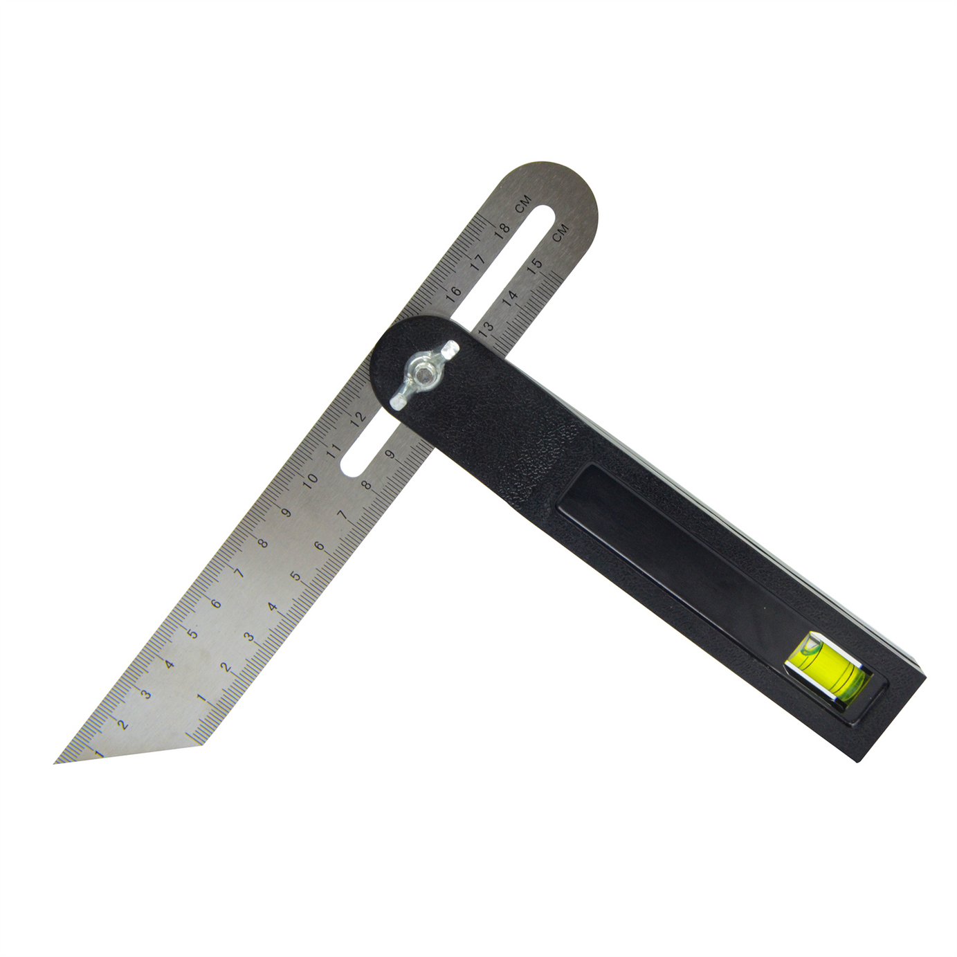 ADJUSTABLE BEVEL LEVEL SLIDING CARPENTERS GAUGE ANGLE FINDER WOOD MARKING TOOL