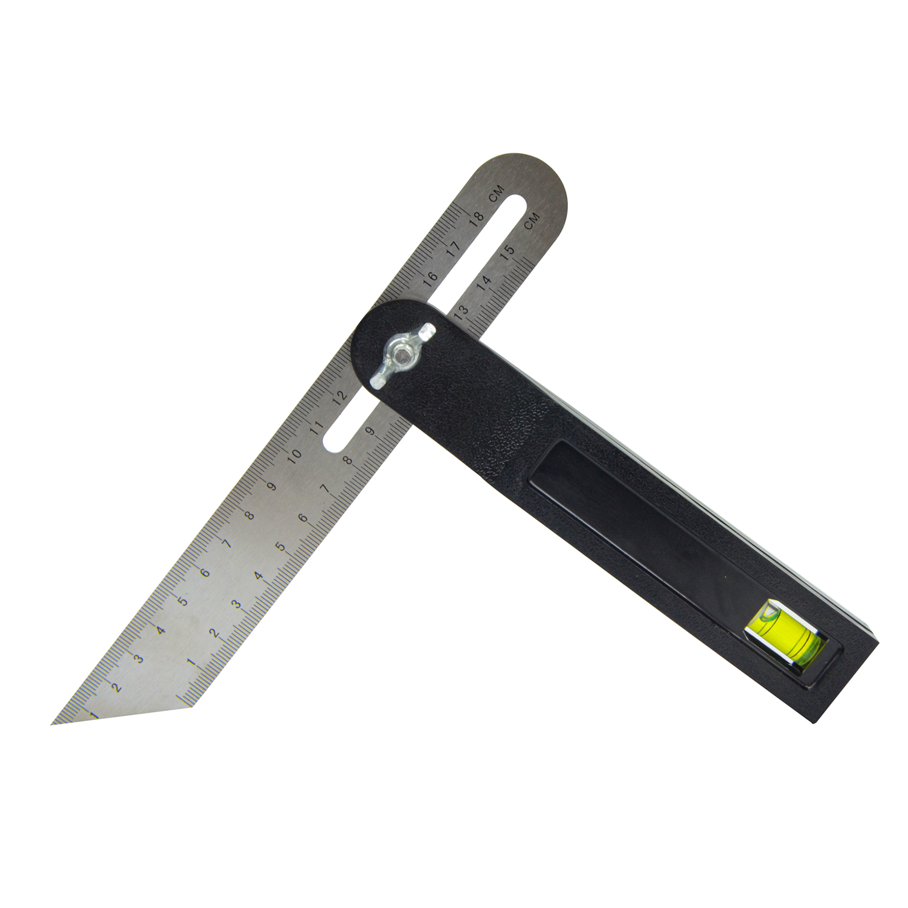 ADJUSTABLE BEVEL LEVEL SLIDING CARPENTERS GAUGE ANGLE FINDER WOOD MARKING TOOL