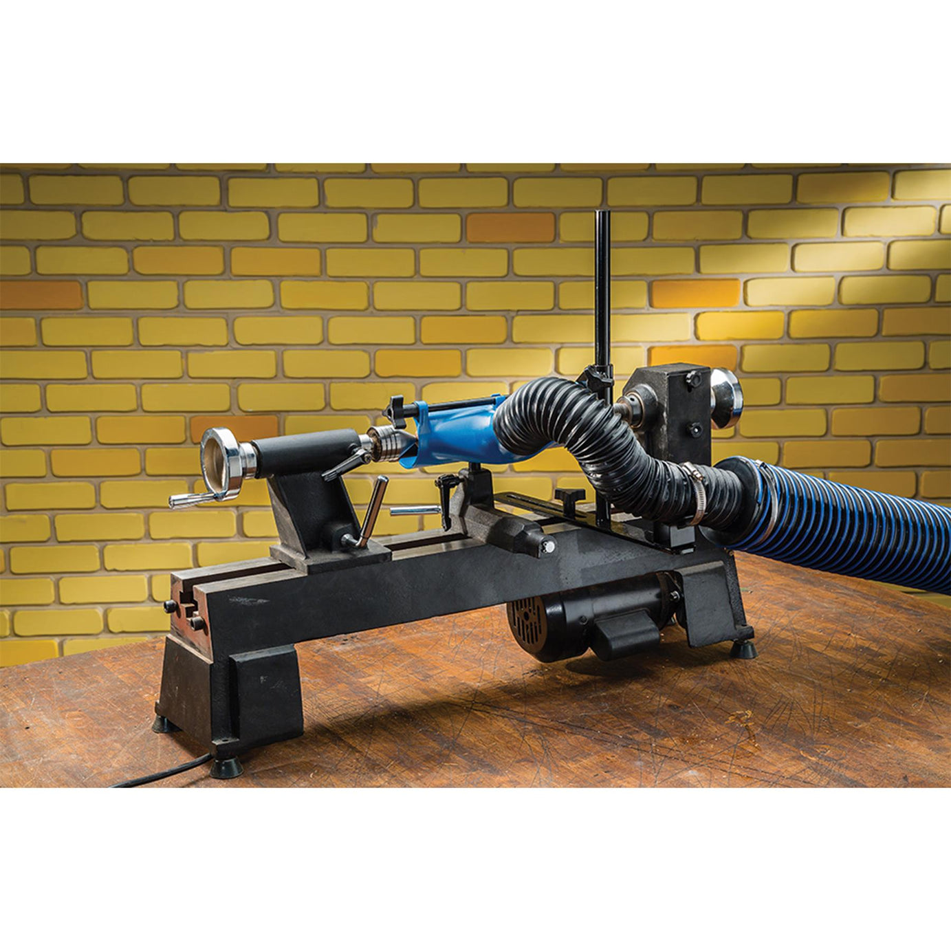 Lathe Dust Collection System 76 x 229mm With Polymer Dust Scoop