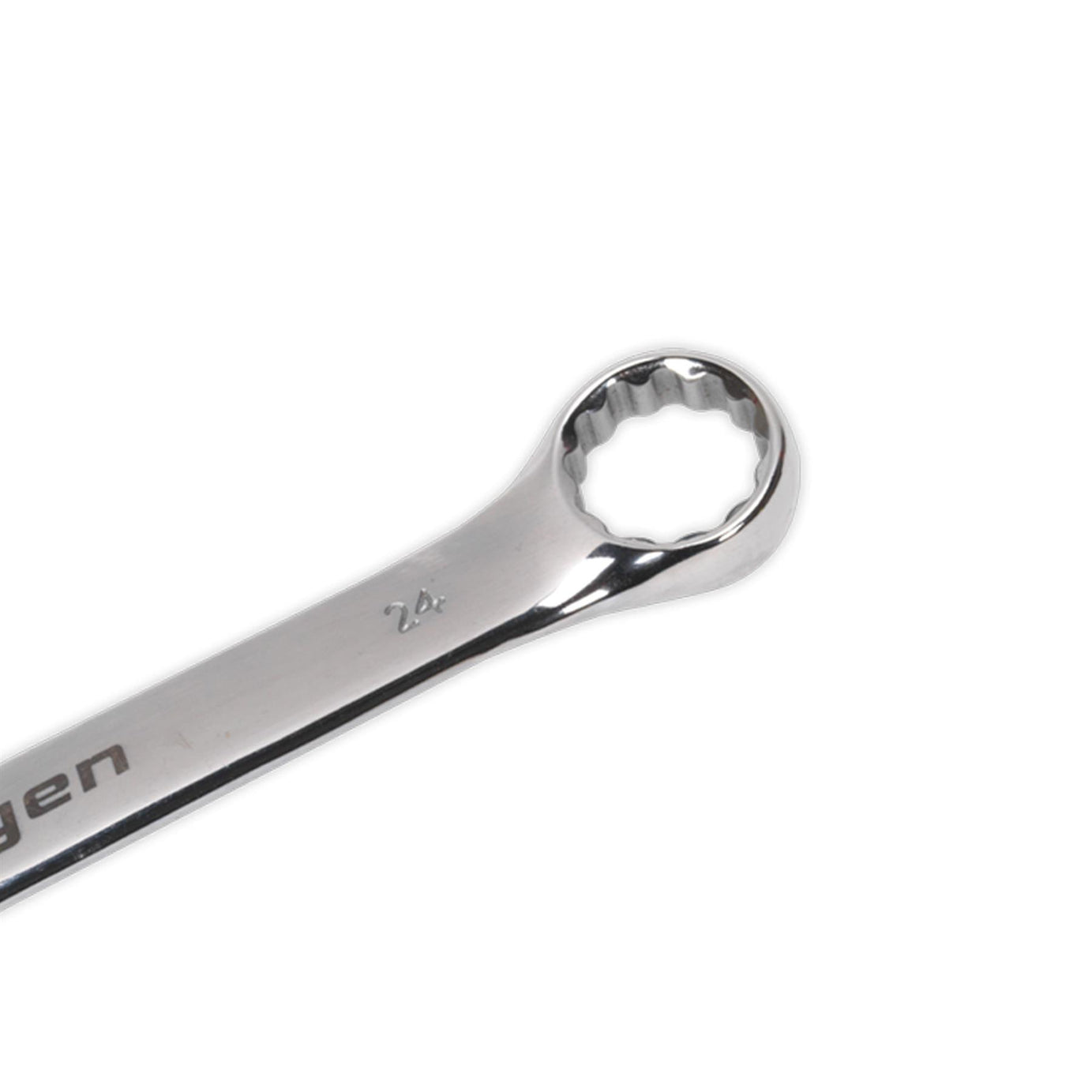 Combination Spanner 24mm. Manufactured from Chrome Sealey