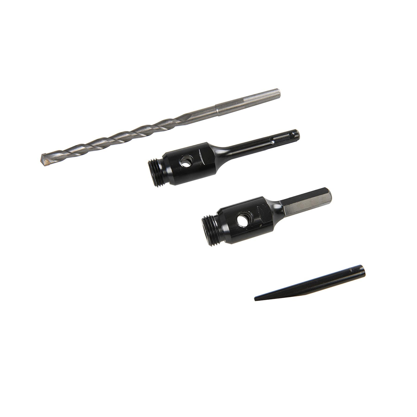 3Pce Diamond Core Drill Kit 28, 52 & 107mm - Power Tool For Dry Cutting