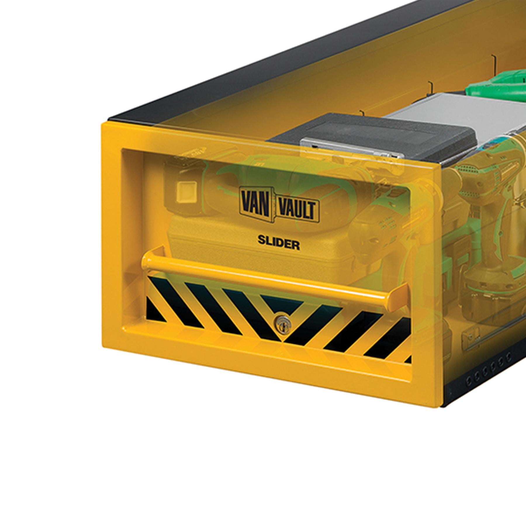 Van Vault Van Vault Slider 500 x 1200 x 310mm Hardened Steel Plate