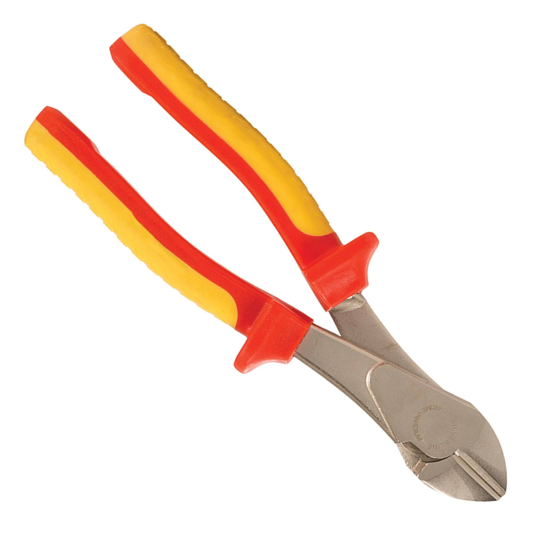 VDE Expert Side Cutting Pliers - 160mm Chrome Vanadium Soft-Grip Handles
