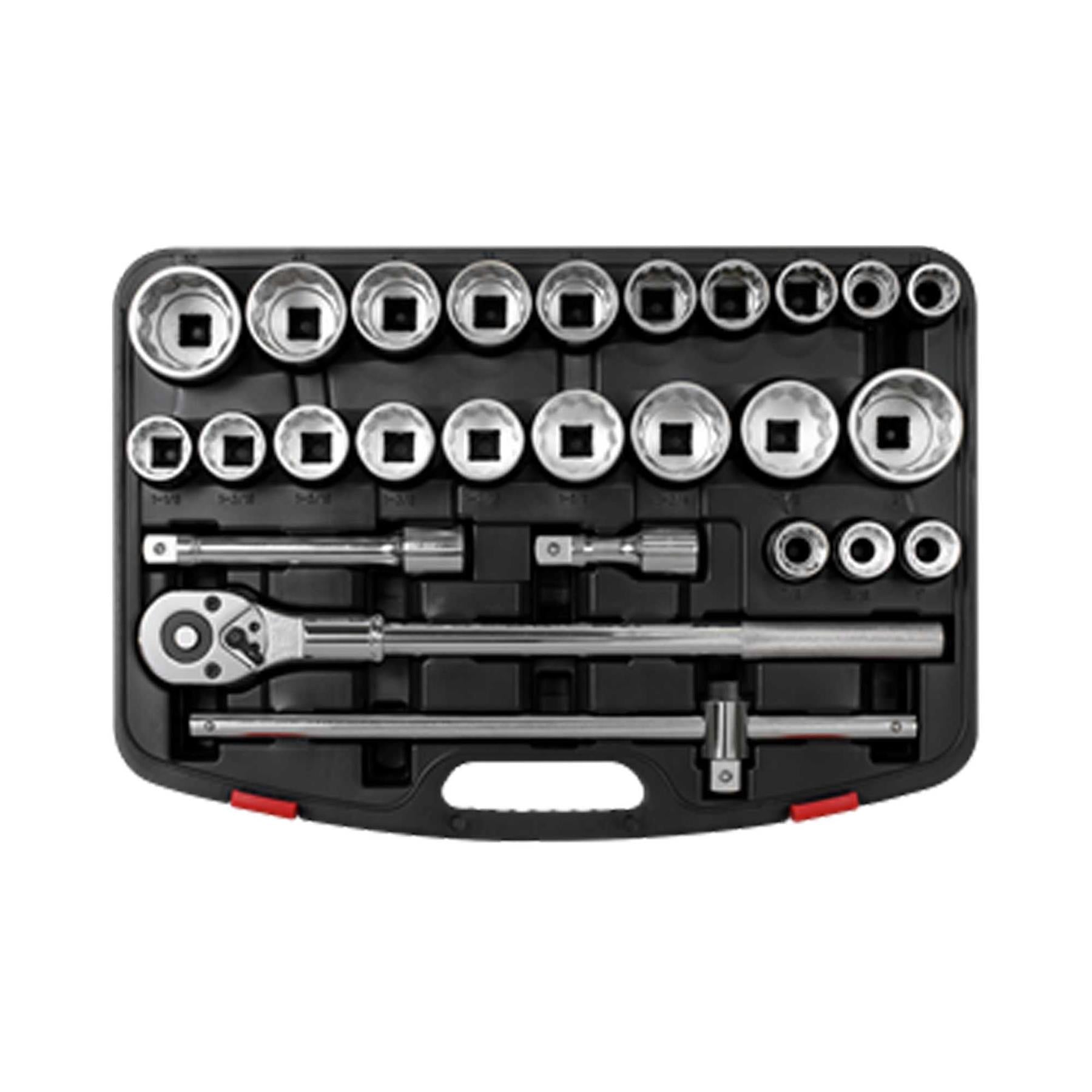 Sealey Socket Set 26pc 3/4"Sq Drive 12-point WallDrive