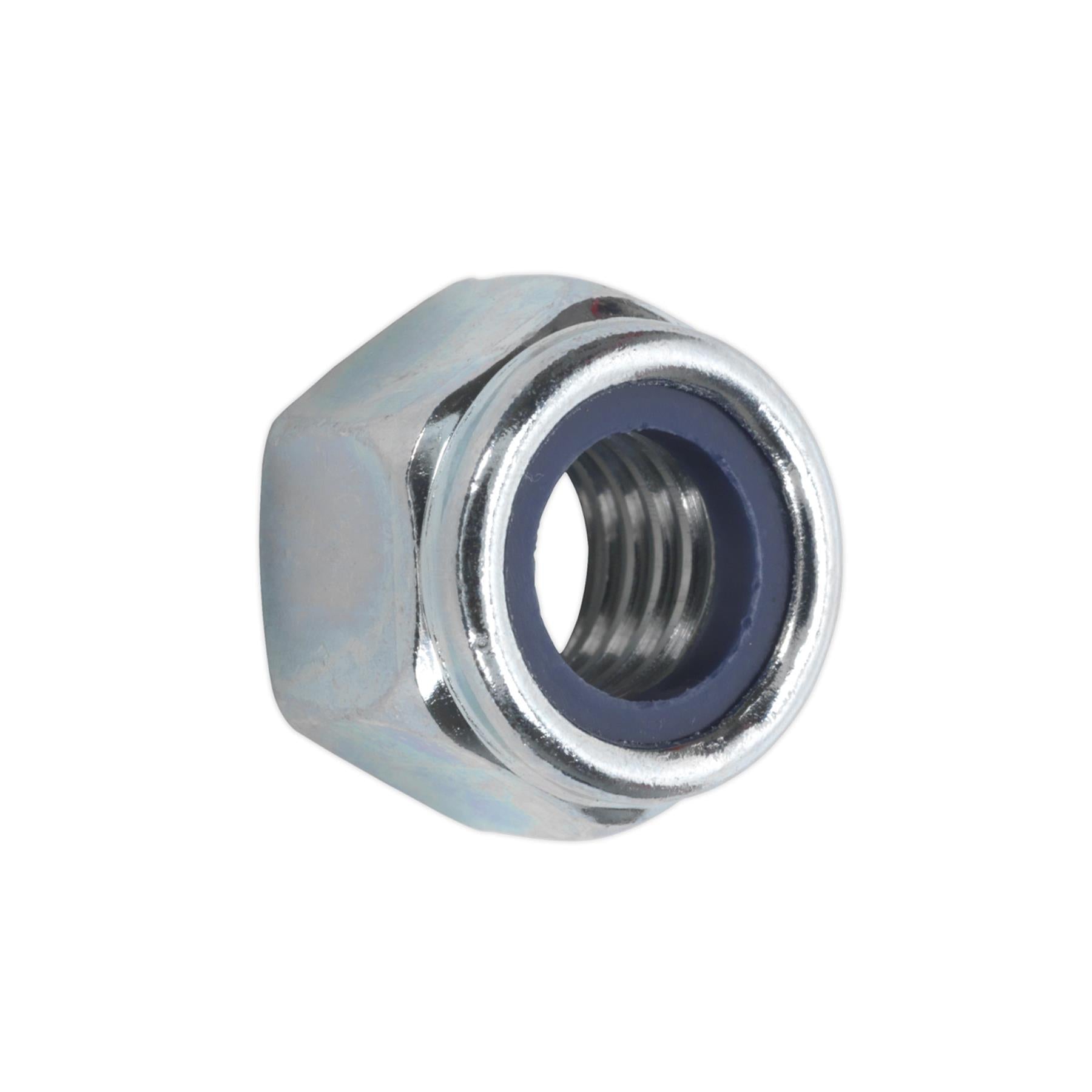 Sealey Nylon Locknut M12 Zinc Pack of 25