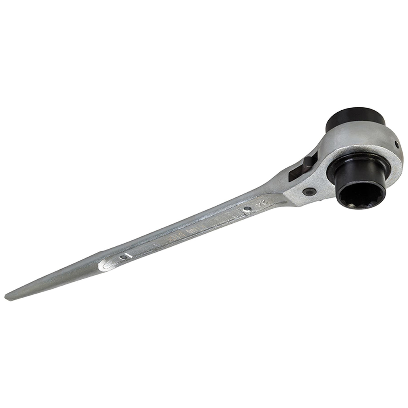 King Dick Heavy Duty Ratchet Podger Scaffolding Spanners Metric Heads 24 x 30mm