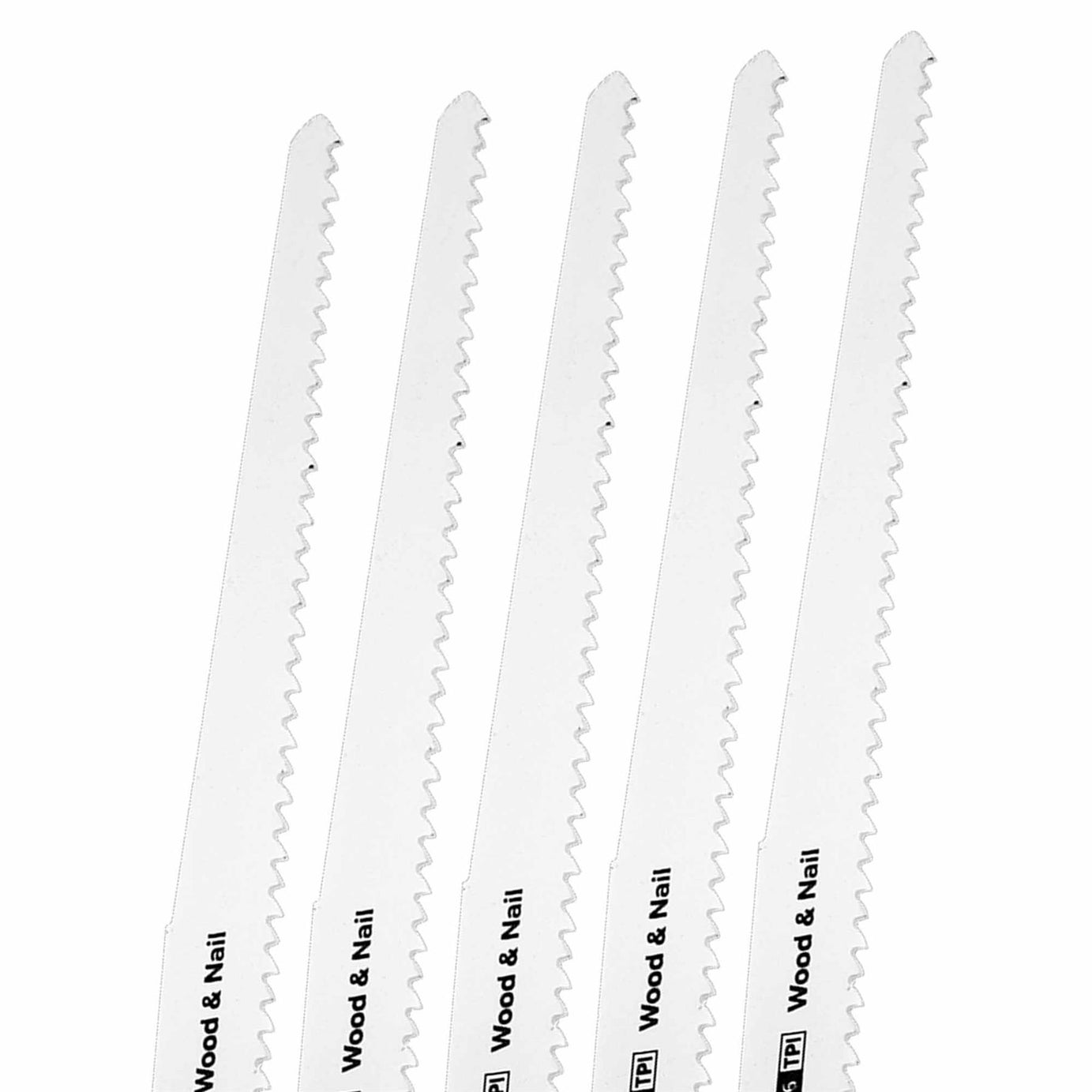 Sealey Reciprocating Saw Blade Wood & Nail 230mm 6tpi - Pack of 5