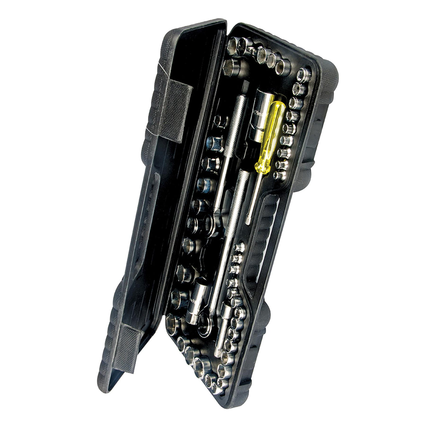 52Pce Socket Set Spinner Ratchet Handle Extension Bar Mechanic Workshop DIY