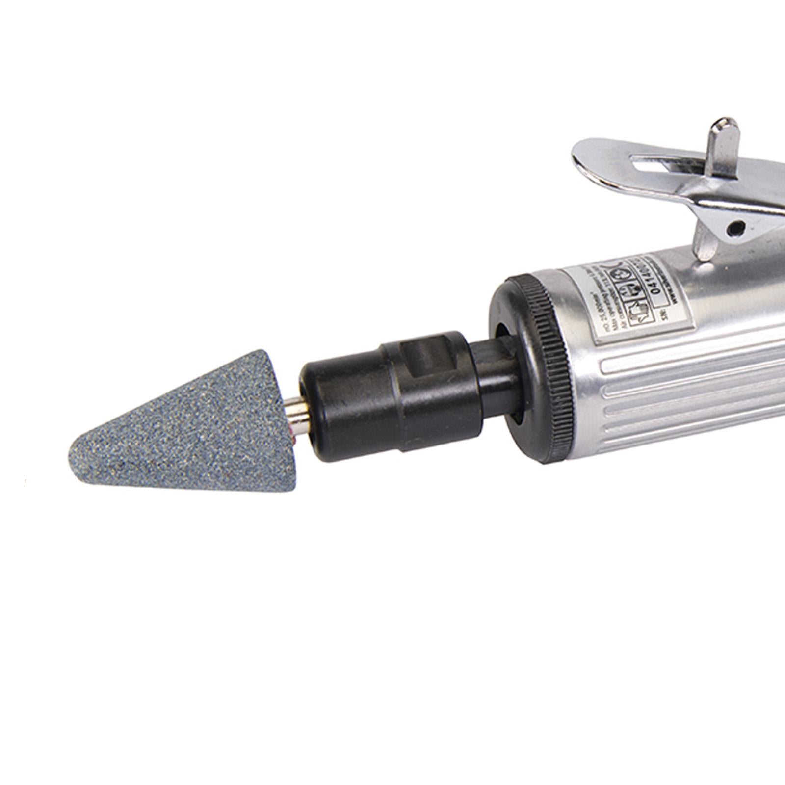 15 Piece Air Die Grinder Kit 160mm - All 1/4" & 1/8" Shank Burrs And Grindstones