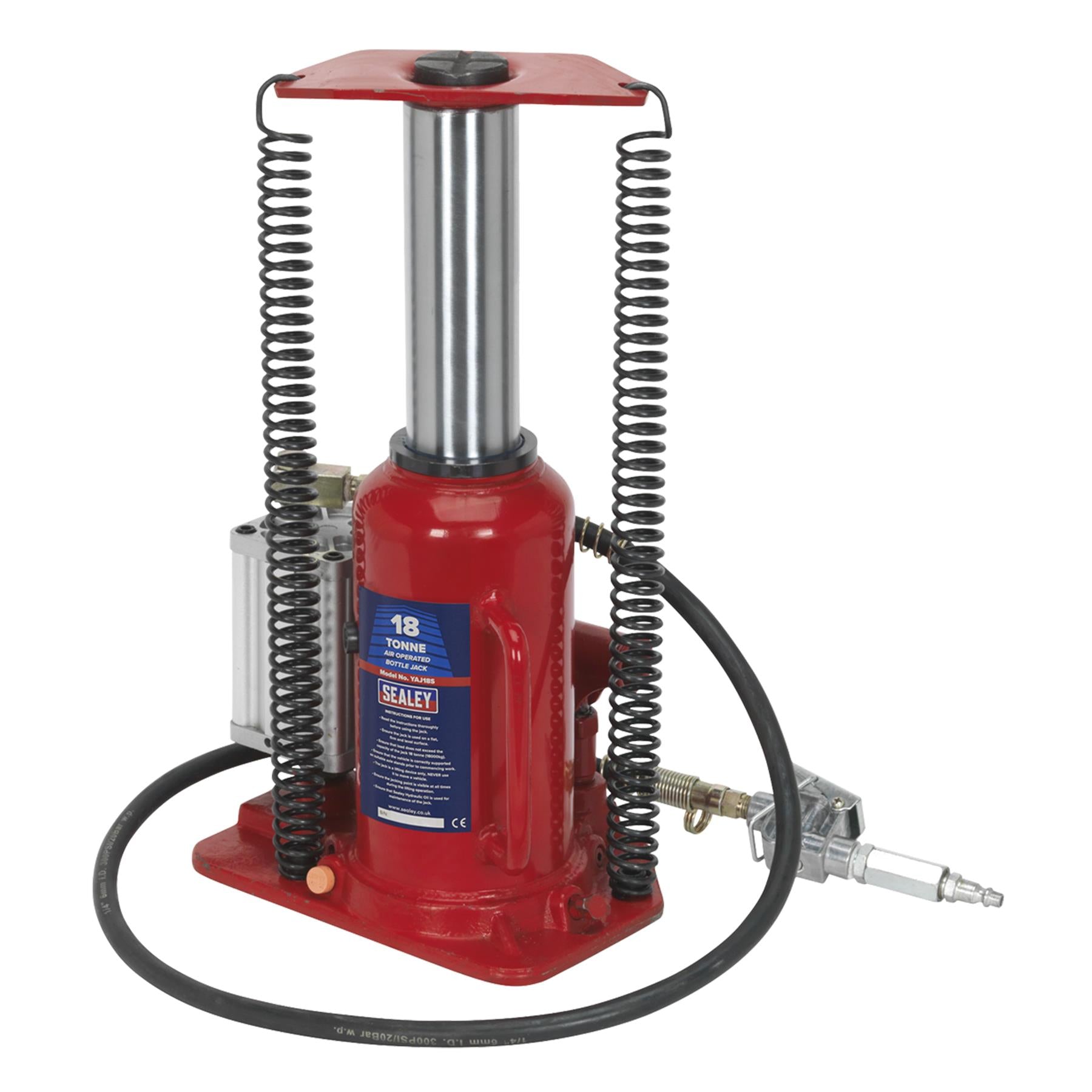Sealey Air Operated Bottle Jack 18tonne Powerful & Reliable