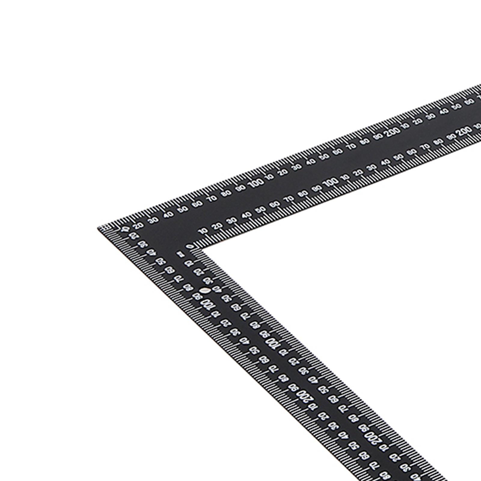 Steel Framing Square 600 X 400mm With Metric And Imperial Markings Tool