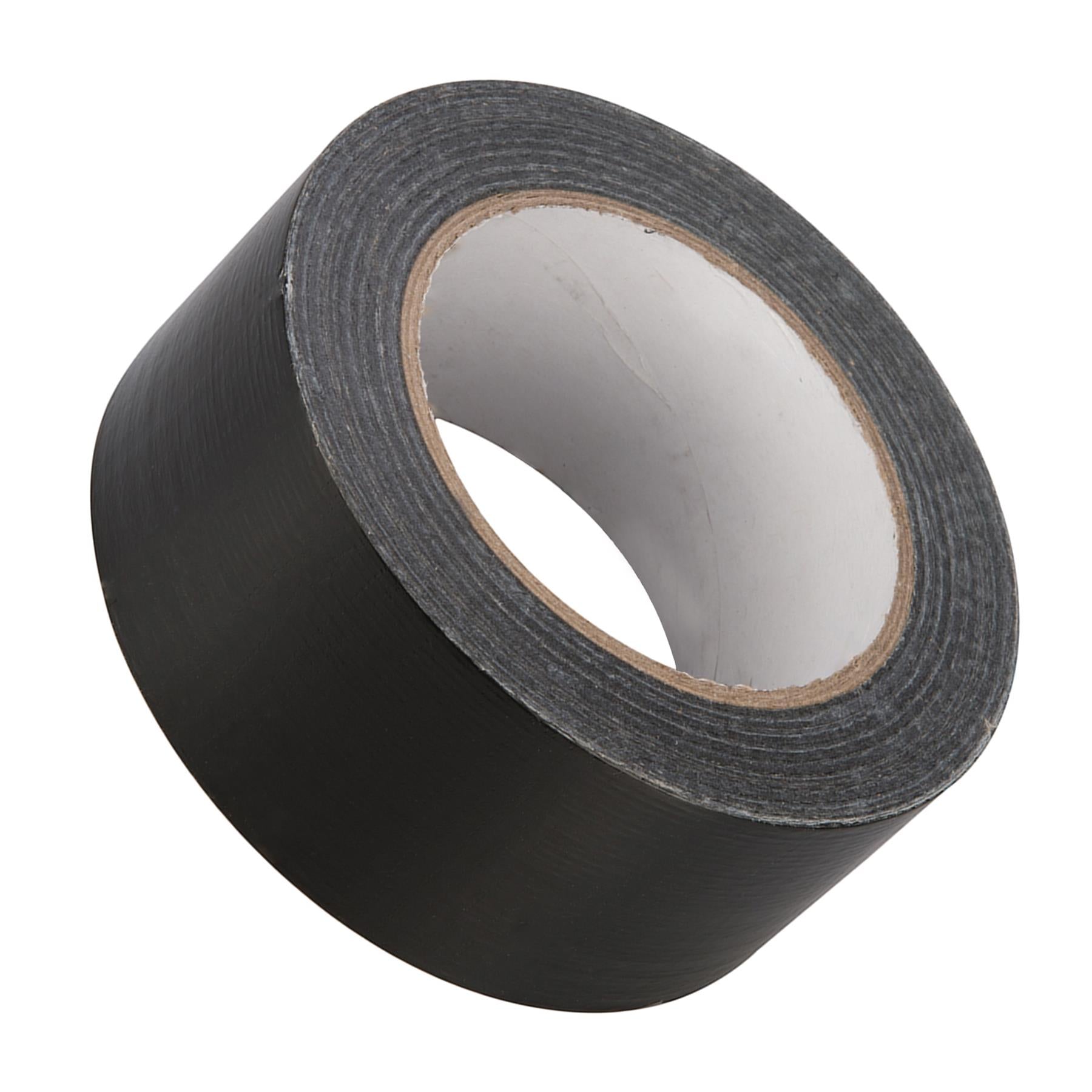 Duct Tape - 50mm X 50M Black Polyethylene-Coated With Hot-Melt Glue Adhesive