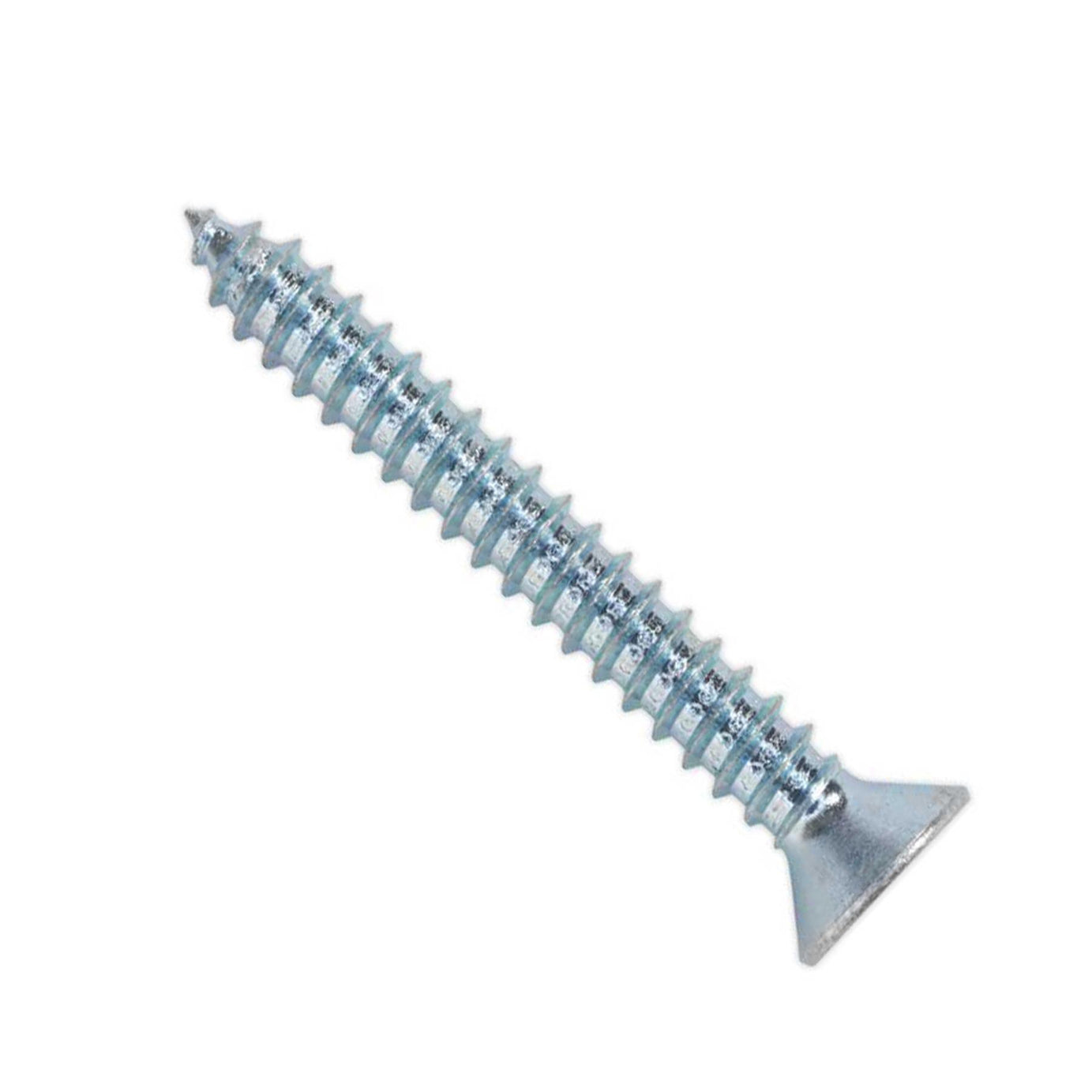 Sealey Self Tapping Screw 4.8 x 38mm Countersunk Pozi Pack of 100